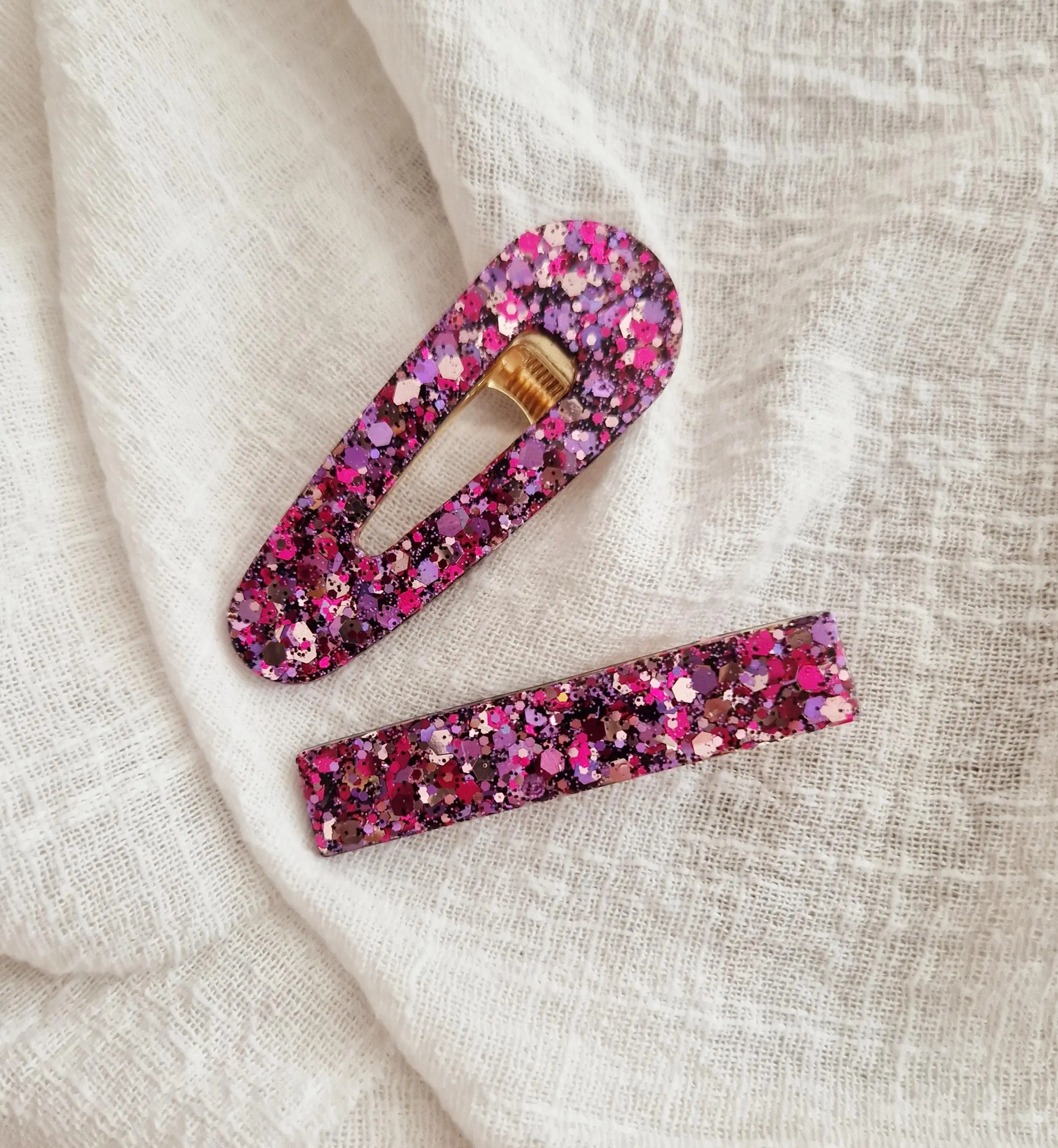 Hairclip Pink/purple