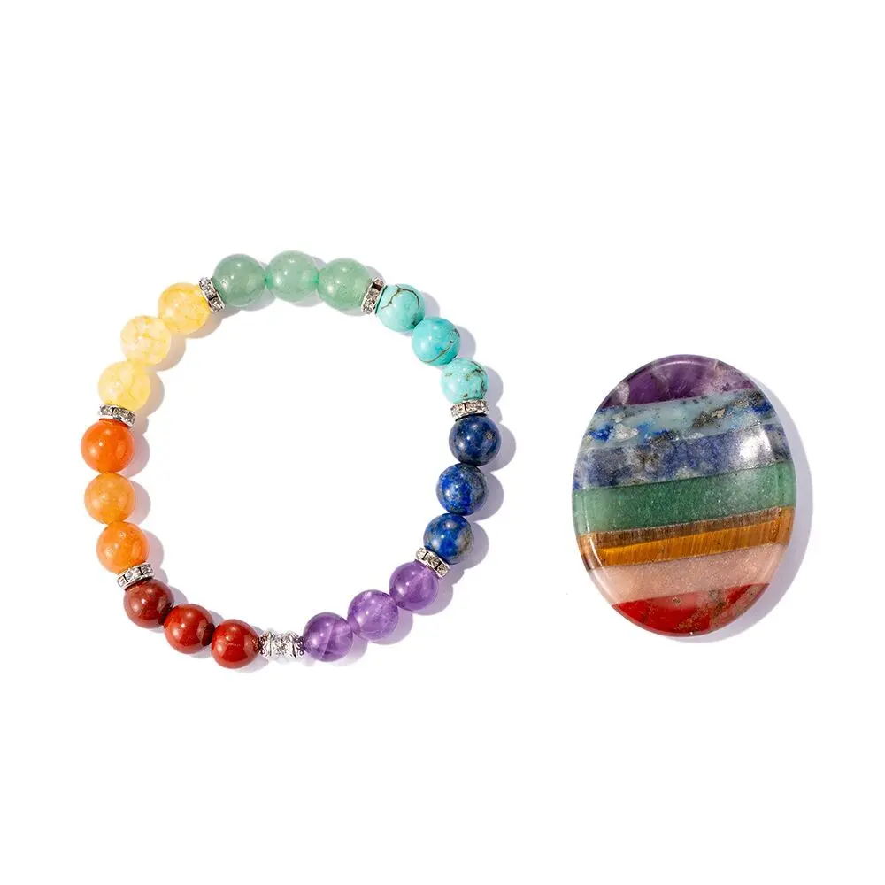 Frühling - Schmuckset aus Armband und Daumenstein