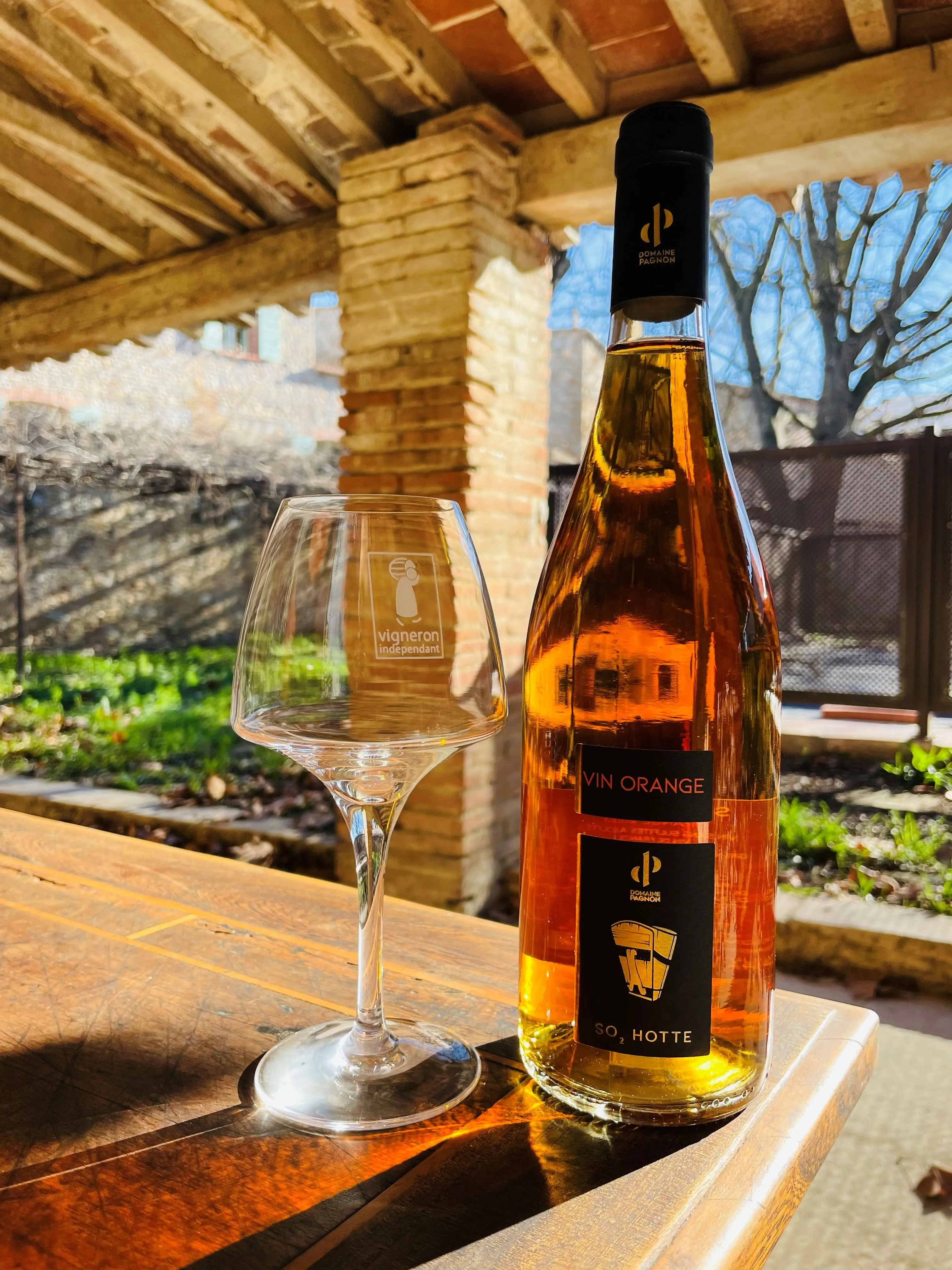 Vin orange - bio 2023 SO²HOTTE ORANGE