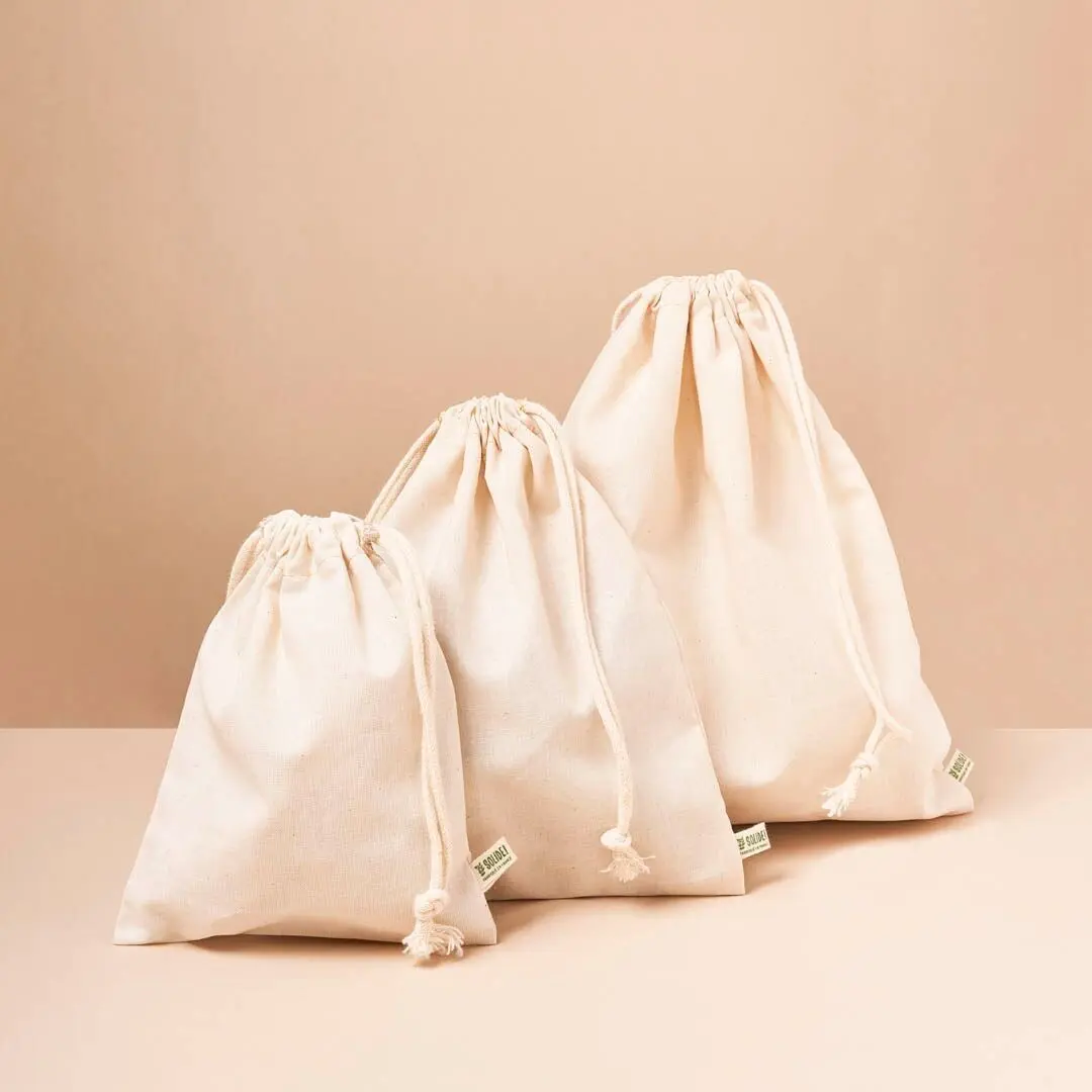 The Big Bulk Bag in Organic Fabric - 25x30cm