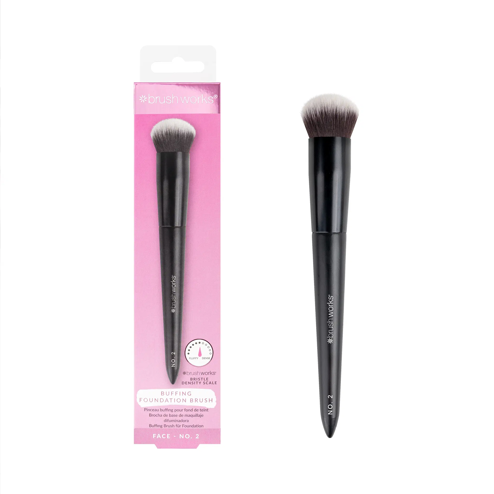 Brushworks No. 2 Buffing Foundation Brush