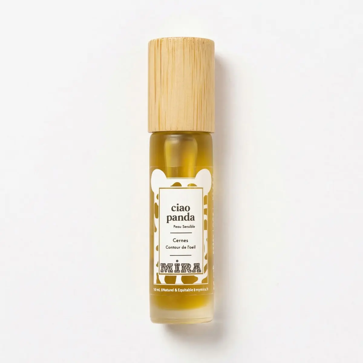 Roll-On Contour des Yeux Hydratant – Anti-Cernes & Éclat - Ciao Panda - huiles végétales et essentielles – Tous Types de Peaux – 10 ml