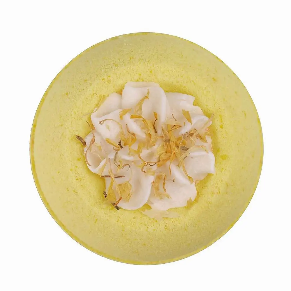 Bath bomb / effervescent bath ball PARADISE 190g, scent: Verbena - 230589