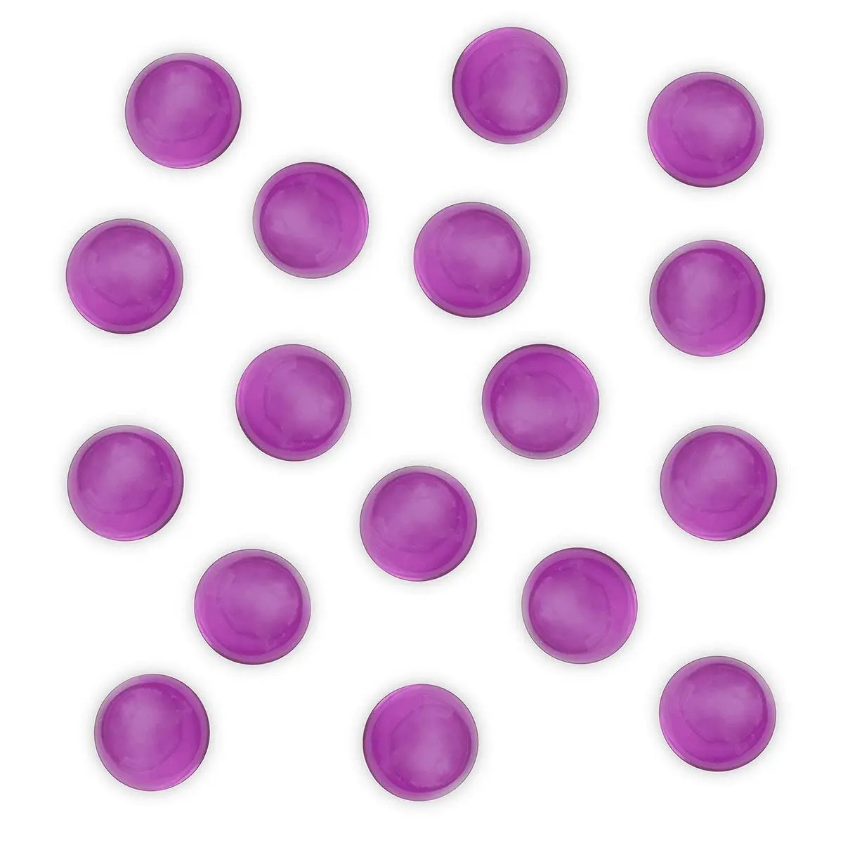 Violet transparent round bath pearl, Lavender scent - 100315