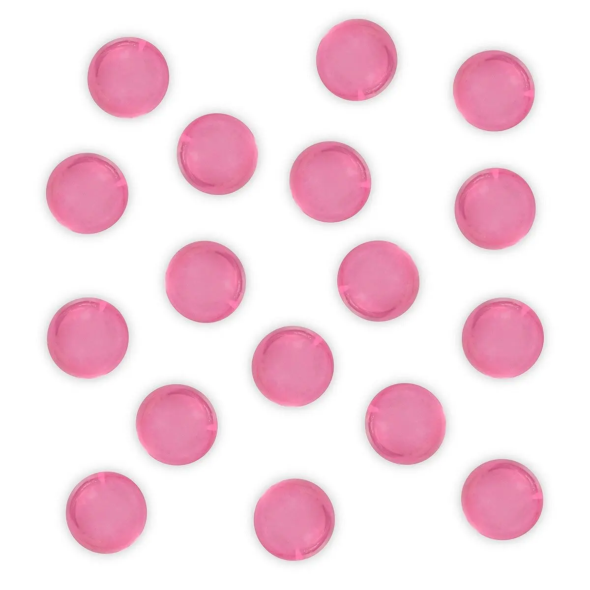 Transparent round bath pearl Fuchsia, Flowery Scent - 100311