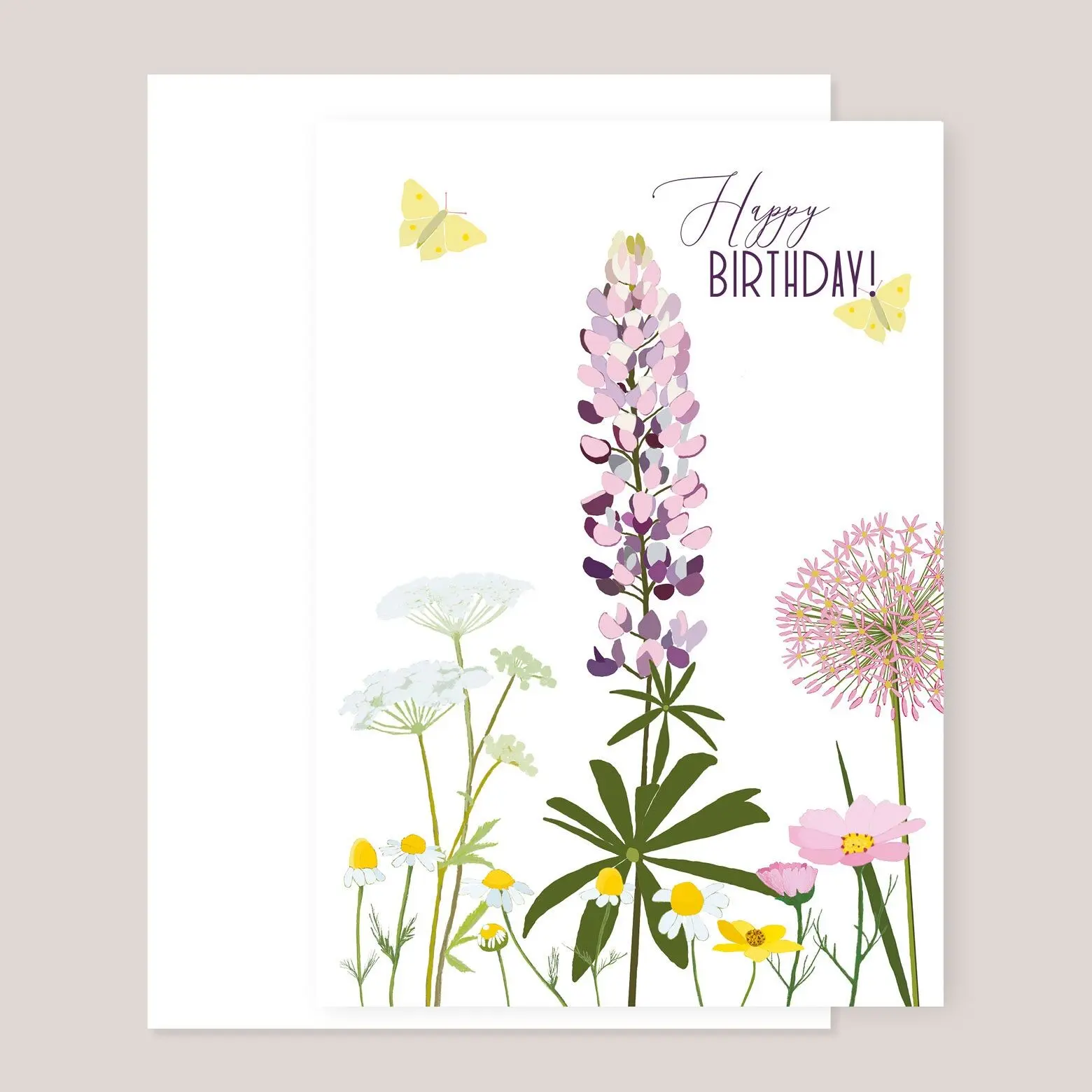 Carte d'anniversaire »Lupin«