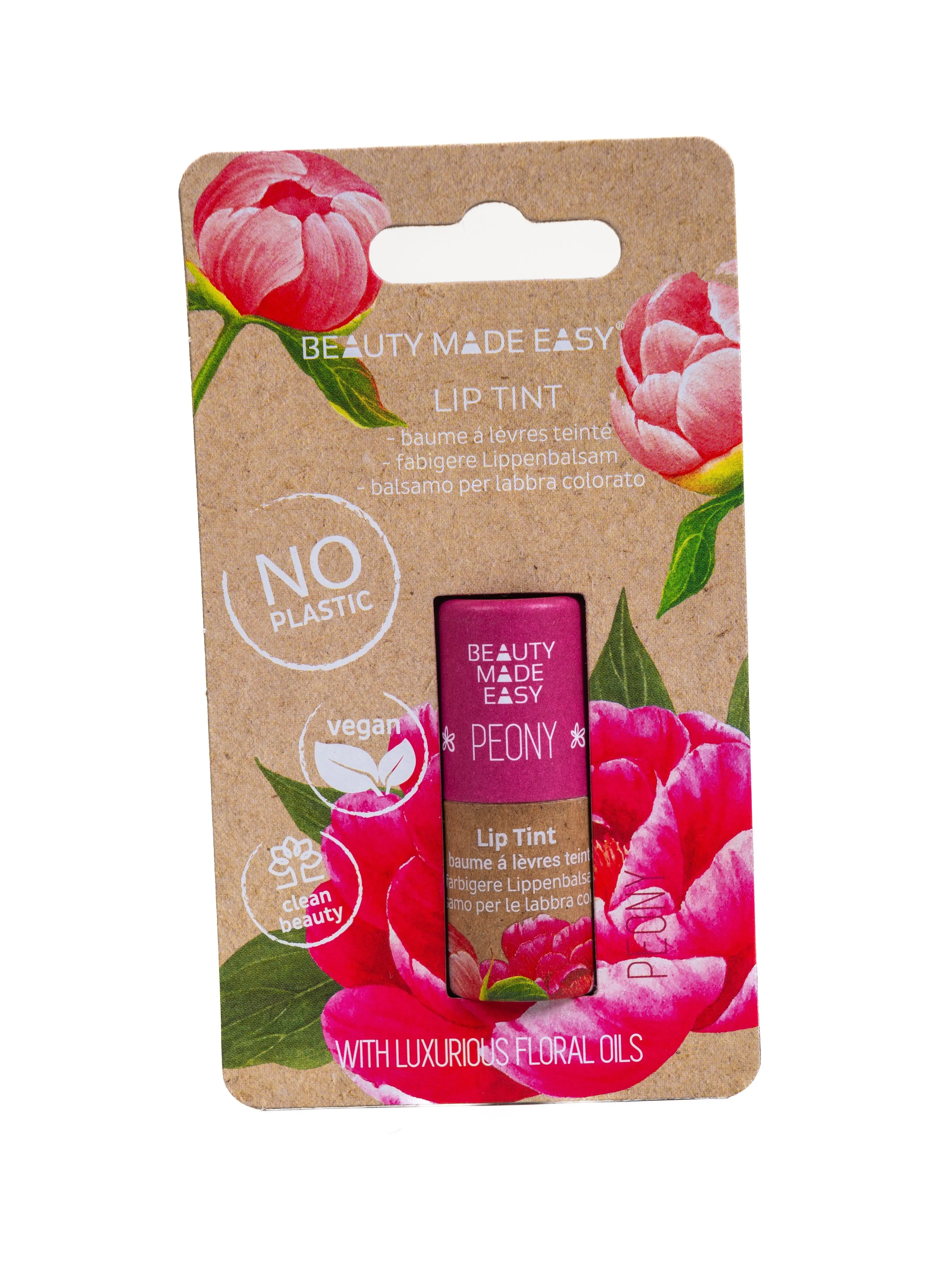 Baume à Lèvres Teinté - PIVOINE