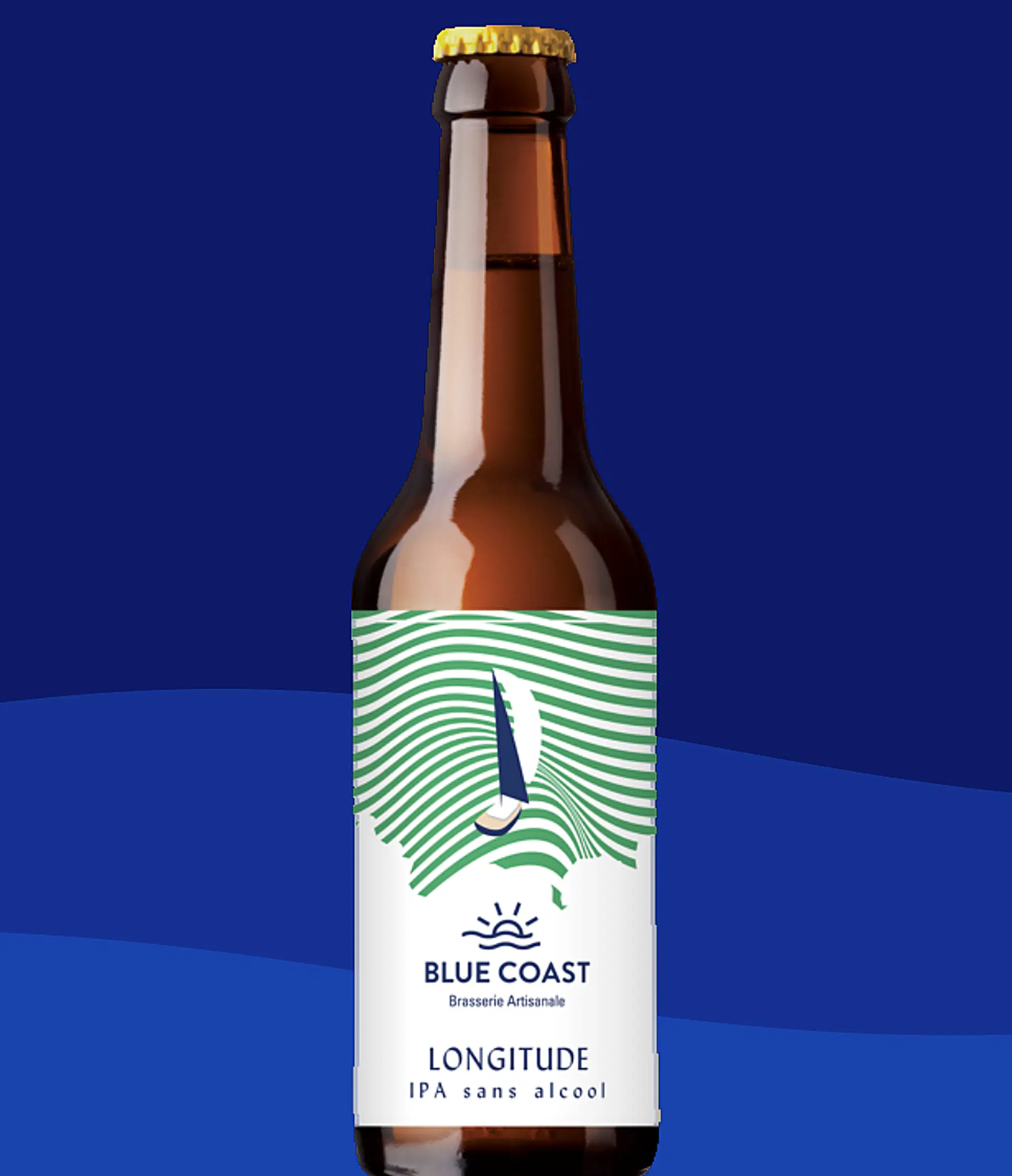 Handwerklich hergestelltes Bier – Alkoholfreies IPA – 33-cl-Flasche – BIO