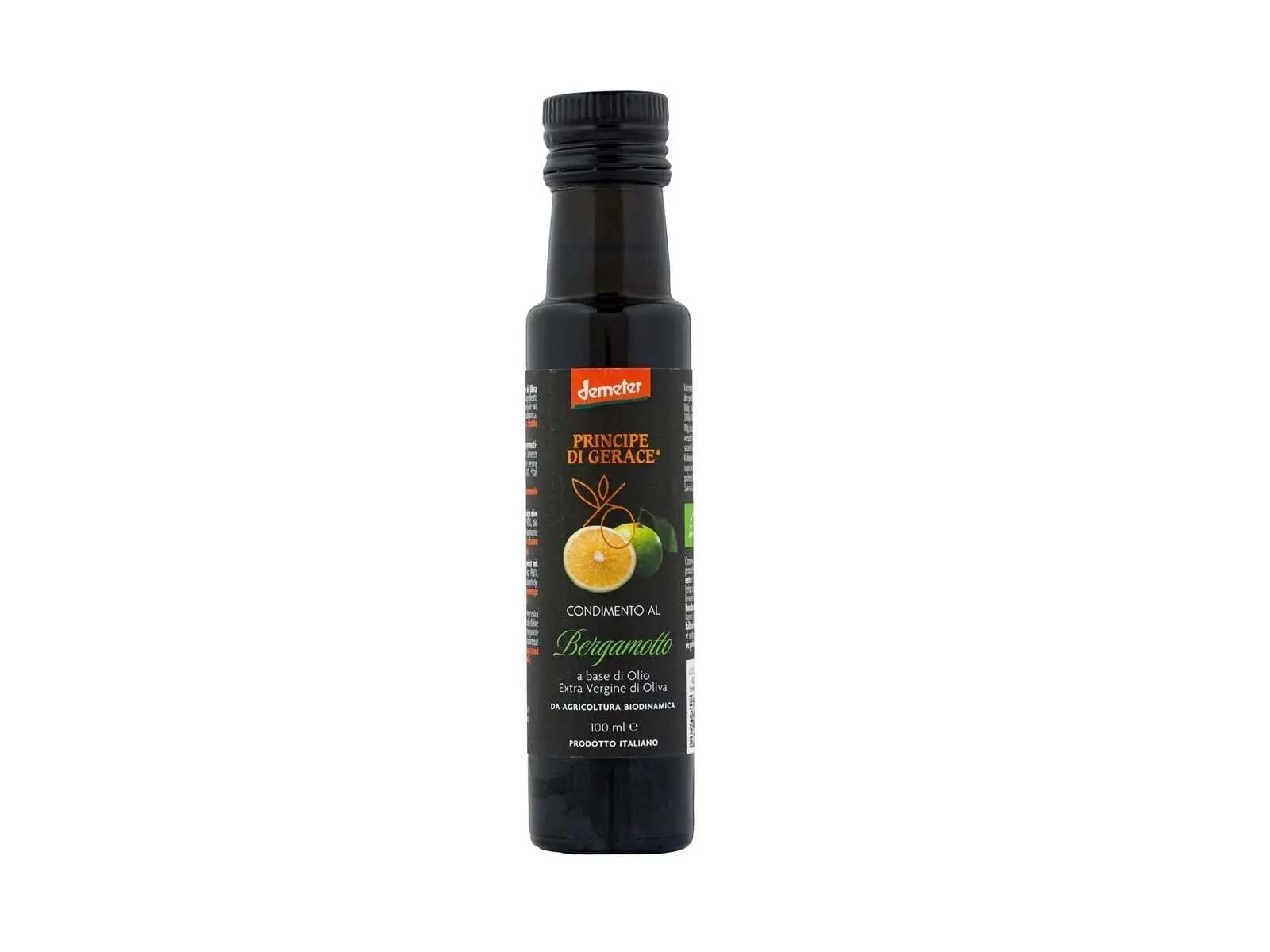 Biodynamic BERGAMOT dressing, 100% ITALIAN, 100 ml based on Demeter Extra Virgin olive oil