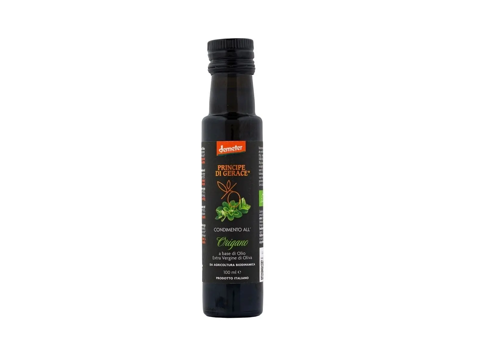 100% ITALIAN biodynamic OREGANO seasoning, 100 ml based on Extra Virgin olive oil, Demeter