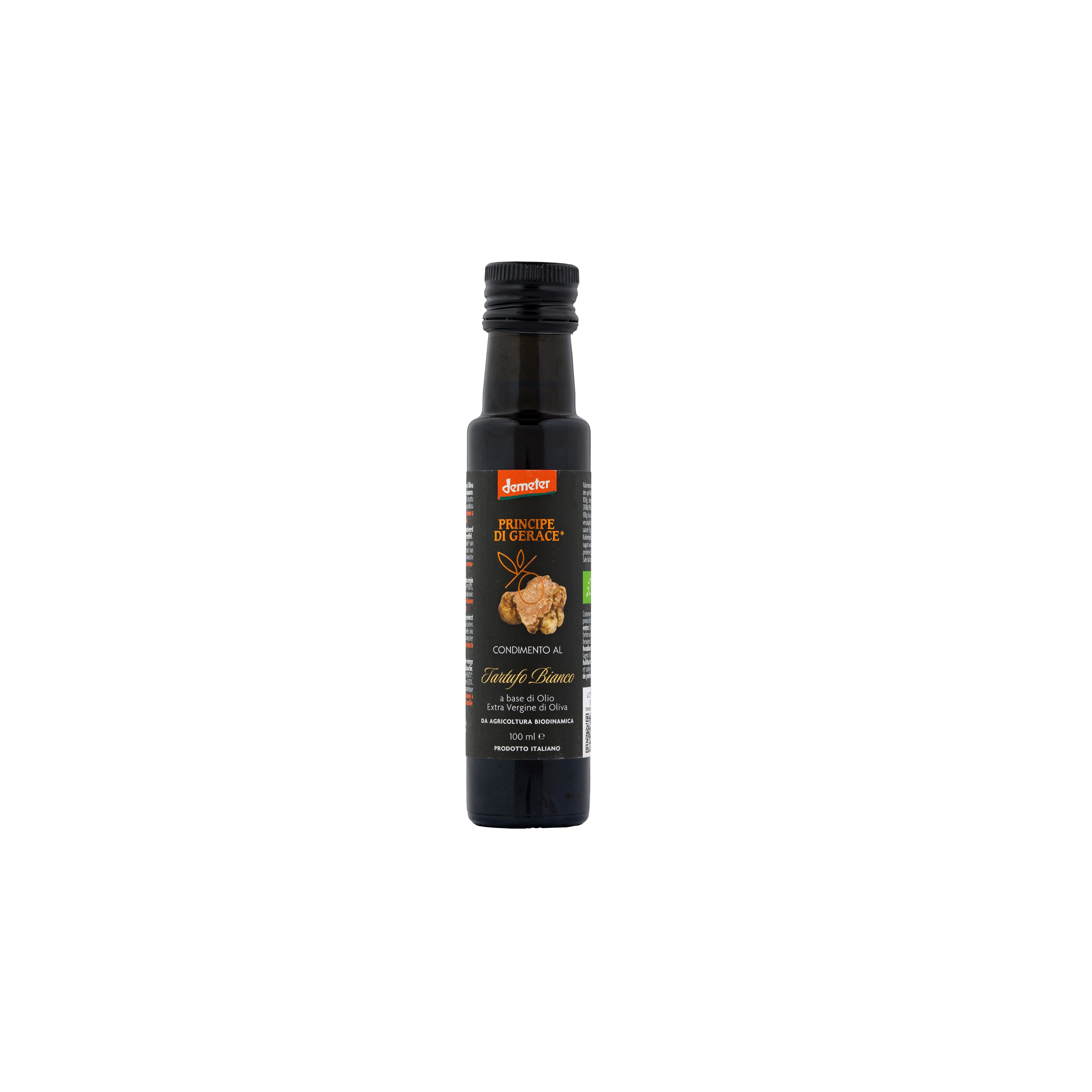 Biodynamic WHITE TRUFFLE seasoning, 100% ITALIAN, 100 ml based on Demeter Extra Virgin olive oil