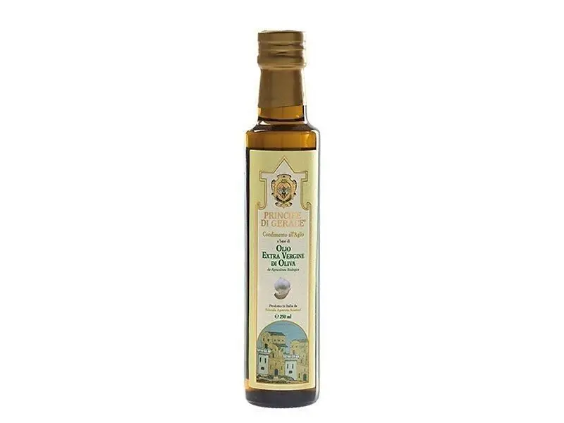 Garlic seasoning based on organic extra virgin olive oil 250ml