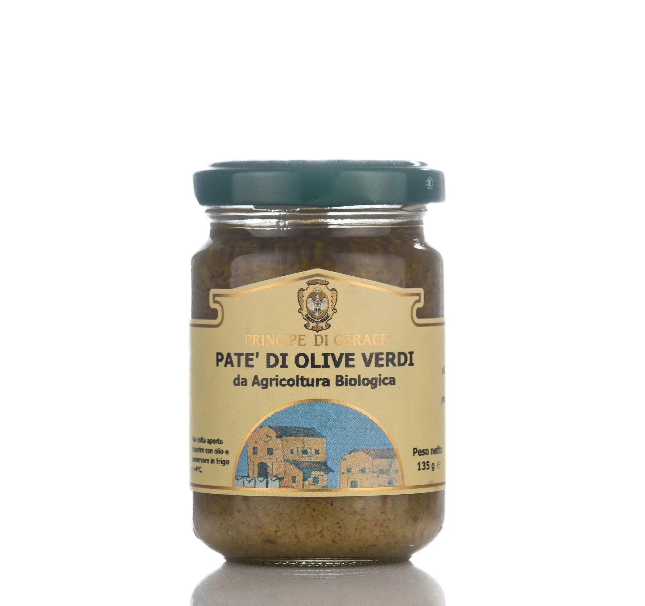 Green olive pâté - Organic, 120 gr