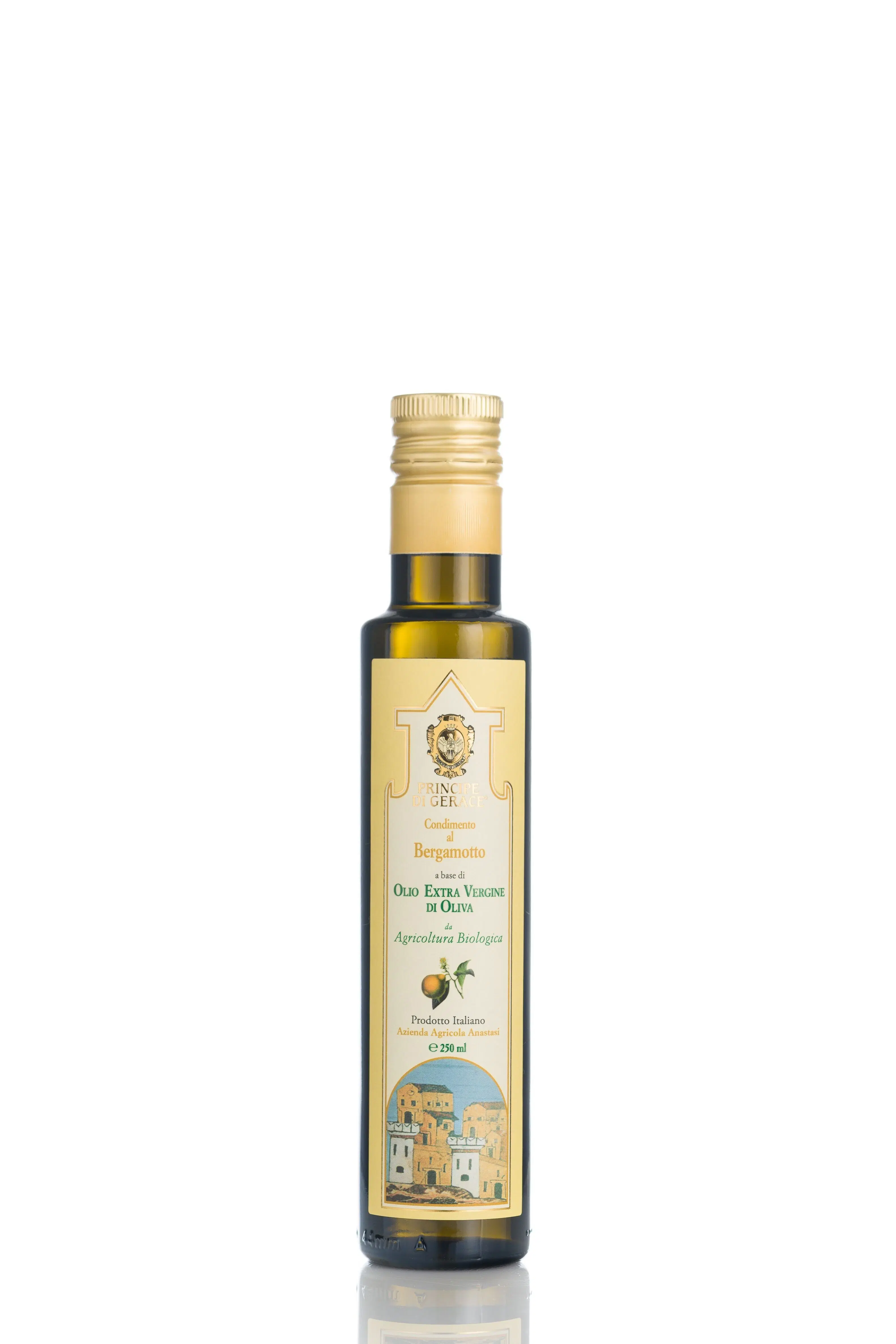 Bergamot dressing 250 ml based on organic extra virgin olive oil