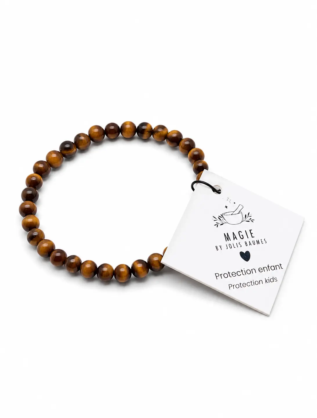 Tiger's Eye Protection children's bracelet