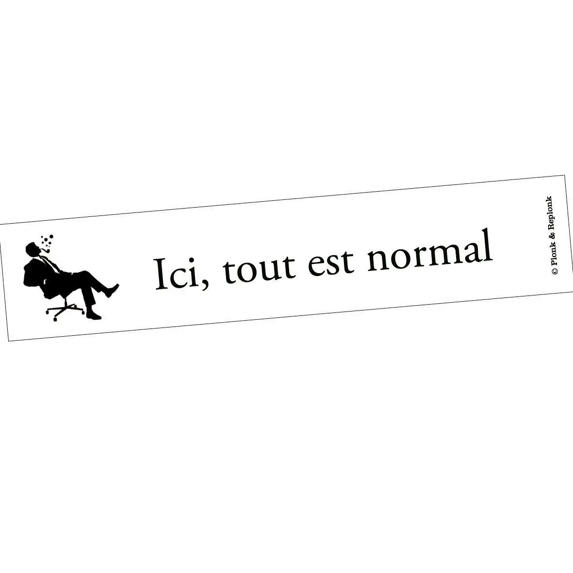 Sticker sticker - Everything is normal here.