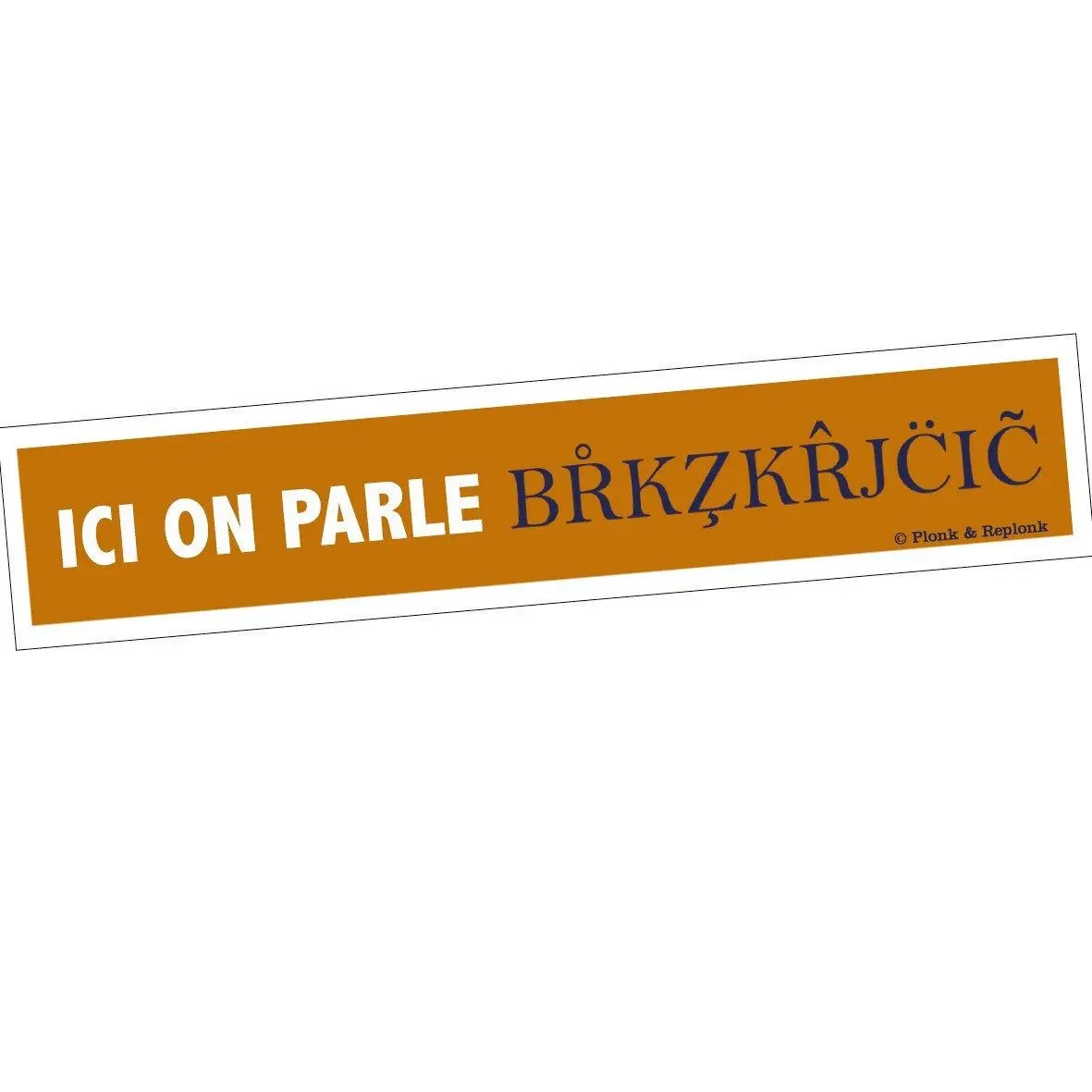 Sticker sticker - Here we talk about BRKZKRJCIC.