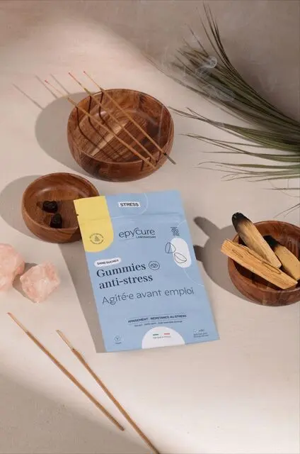 GUMMIES ANTI-STRESS SANS SUCRES - 1 MOIS x 60 GUMMIES - 2 gummies / jour