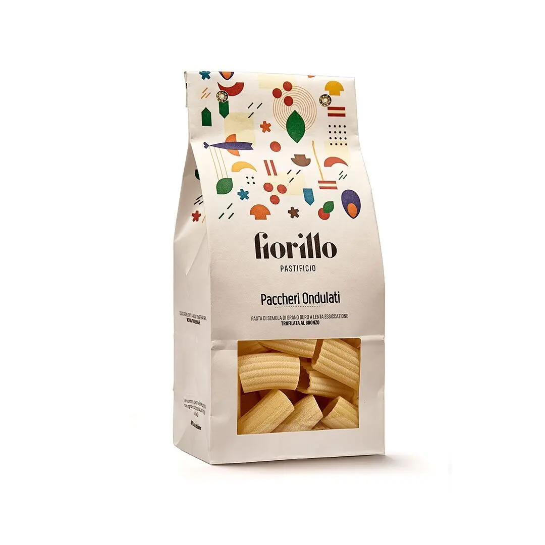 Artisan Pasta - Wavy Paccheri in Paper Bag