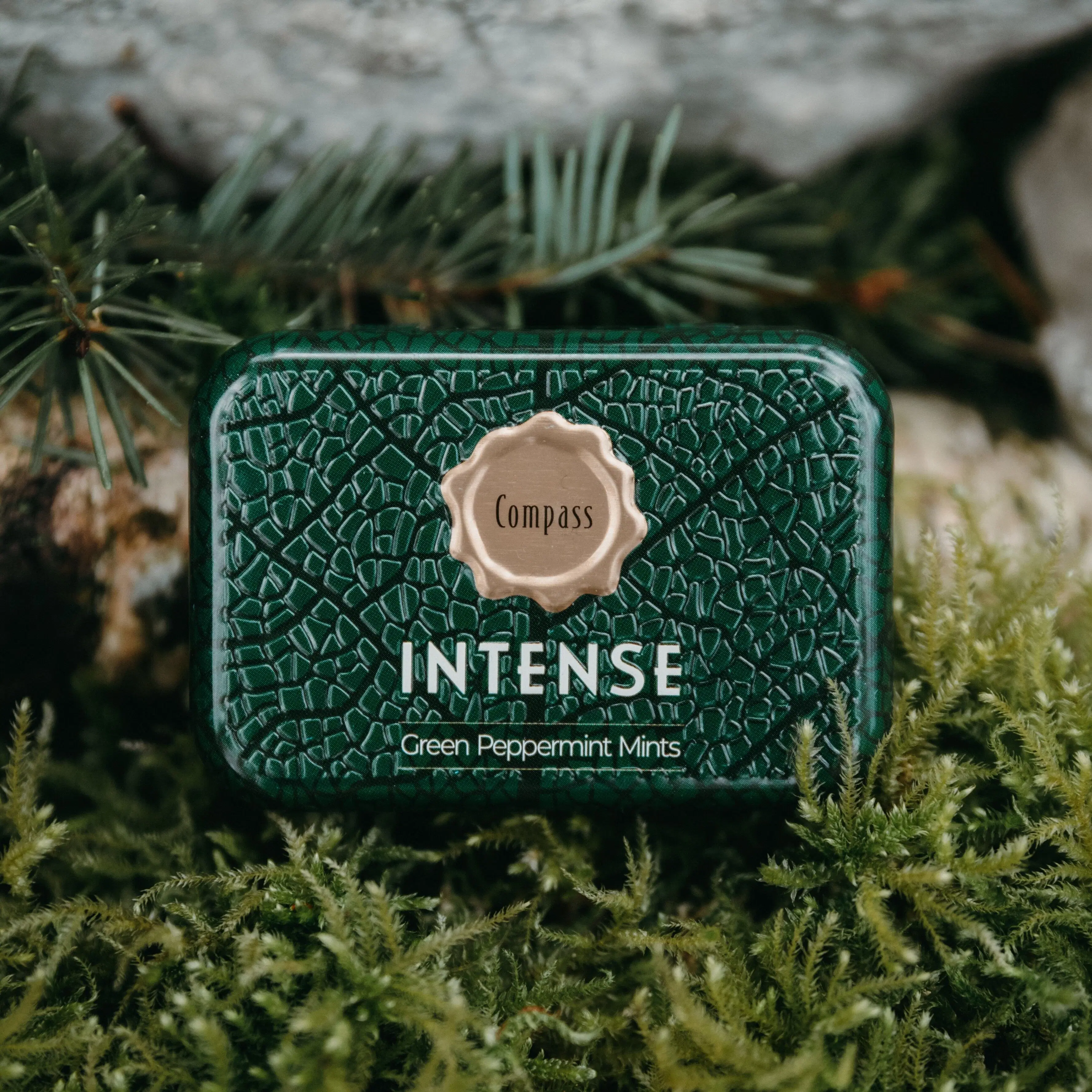 Breath Freshener Pastilles – Compass Intense – Green 20g – Sugar Free