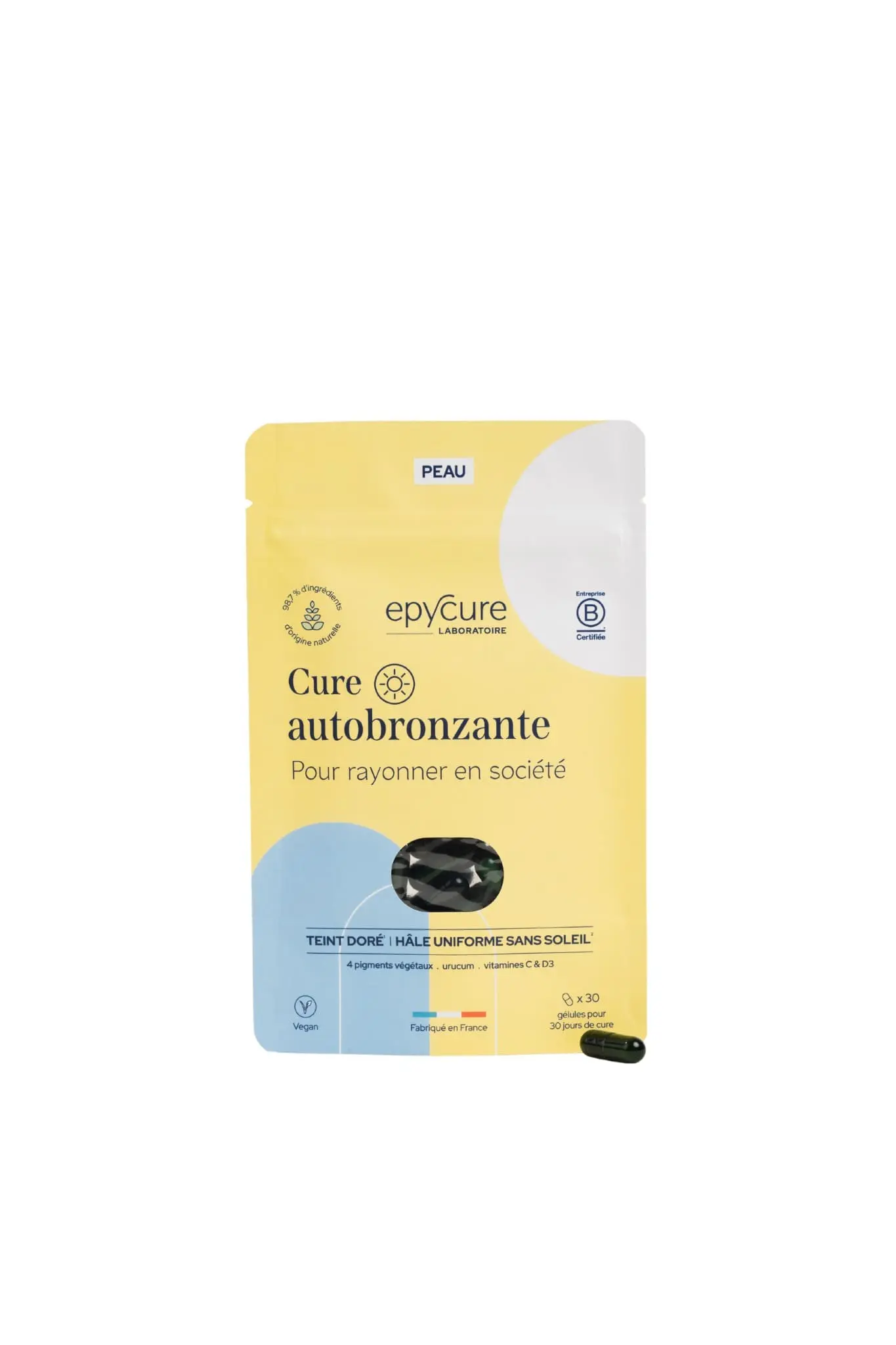 CURE AUTOBRONZANTE - 1 MOIS - Le secret d’un teint hâlé, naturel et sublimé, toute l’année sans s’exposer.