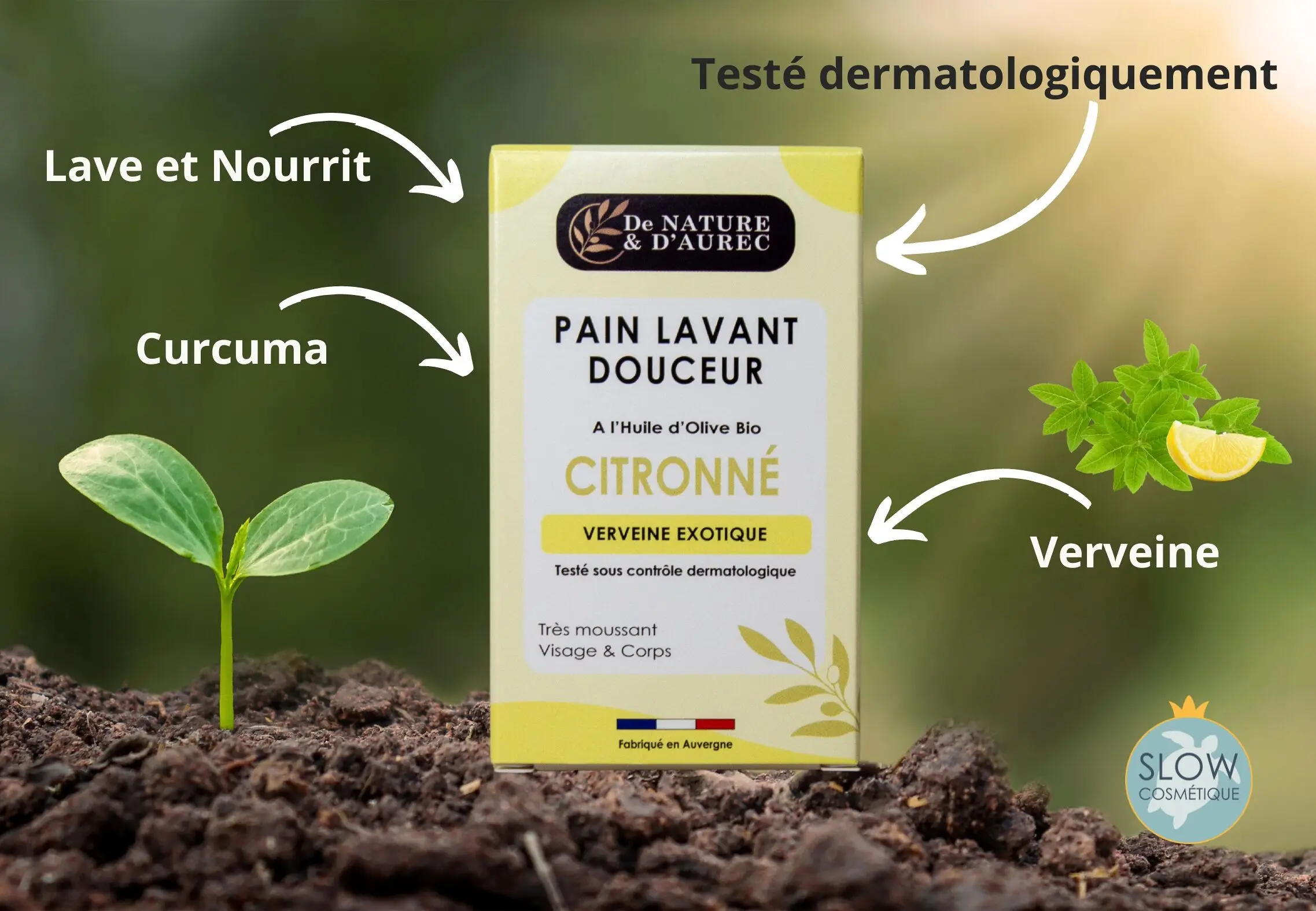 GENTLE WASHING BAR – LEMON