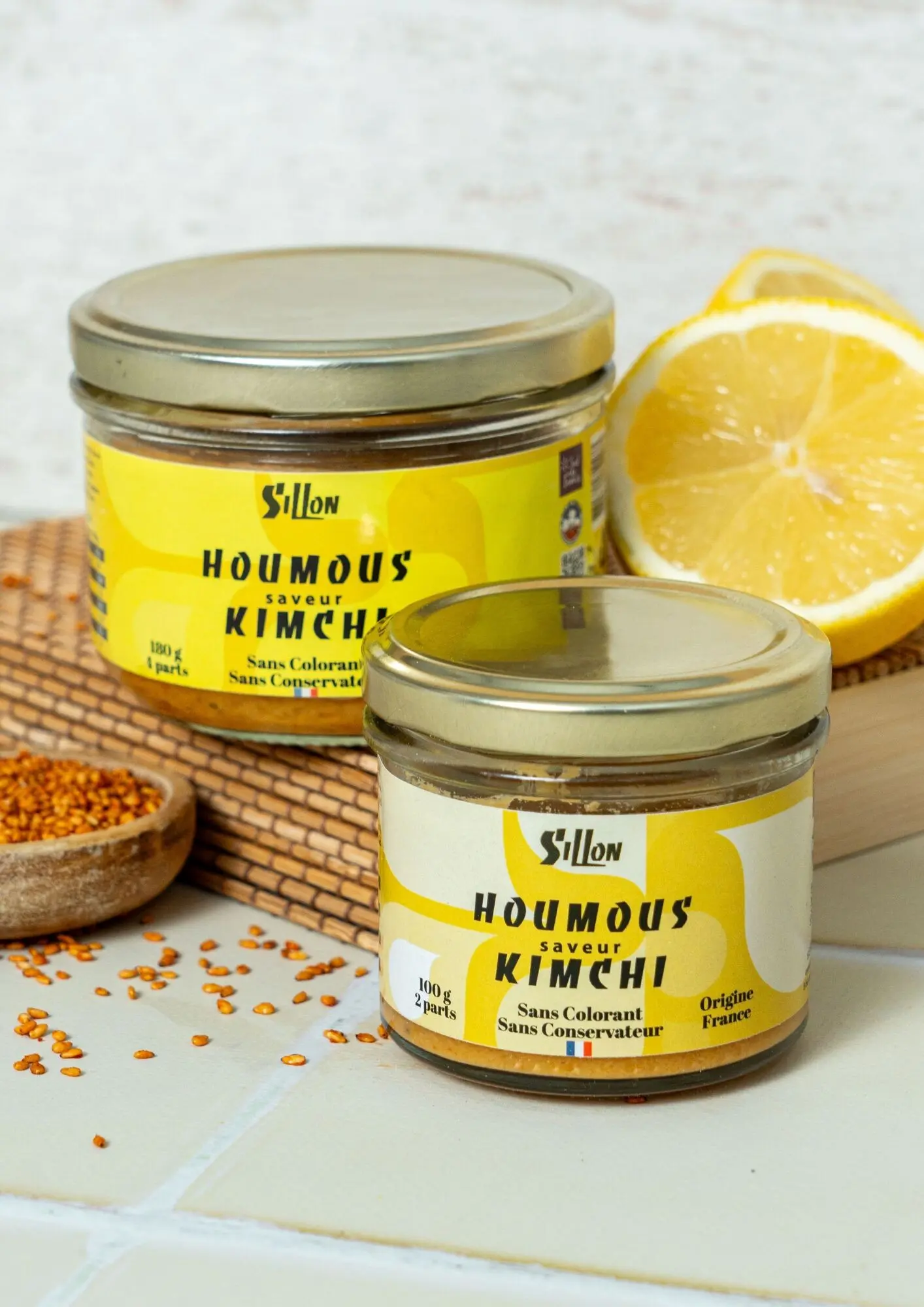 Kimchi Sillon Hummus