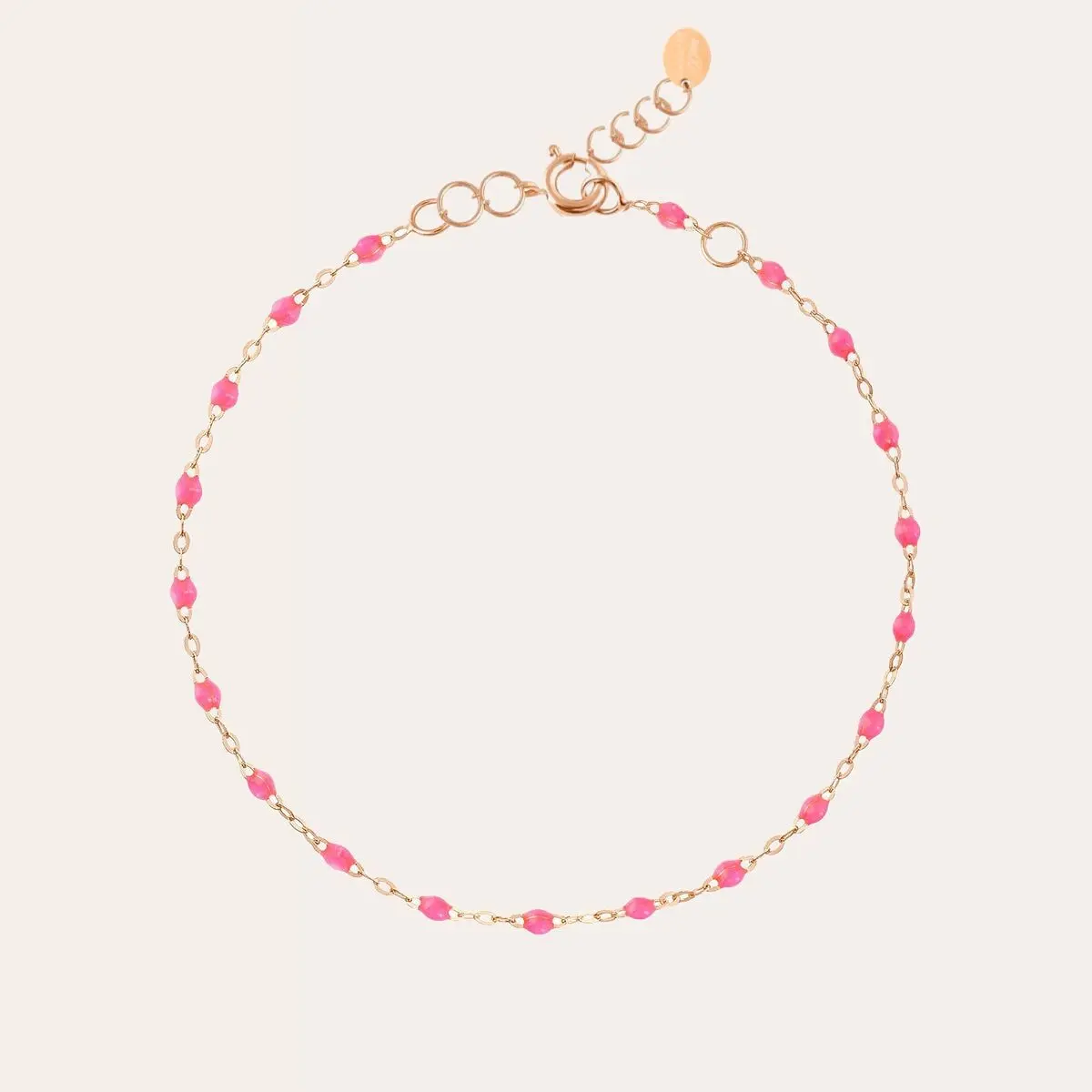 PINK GOLD RESIN BRACELET