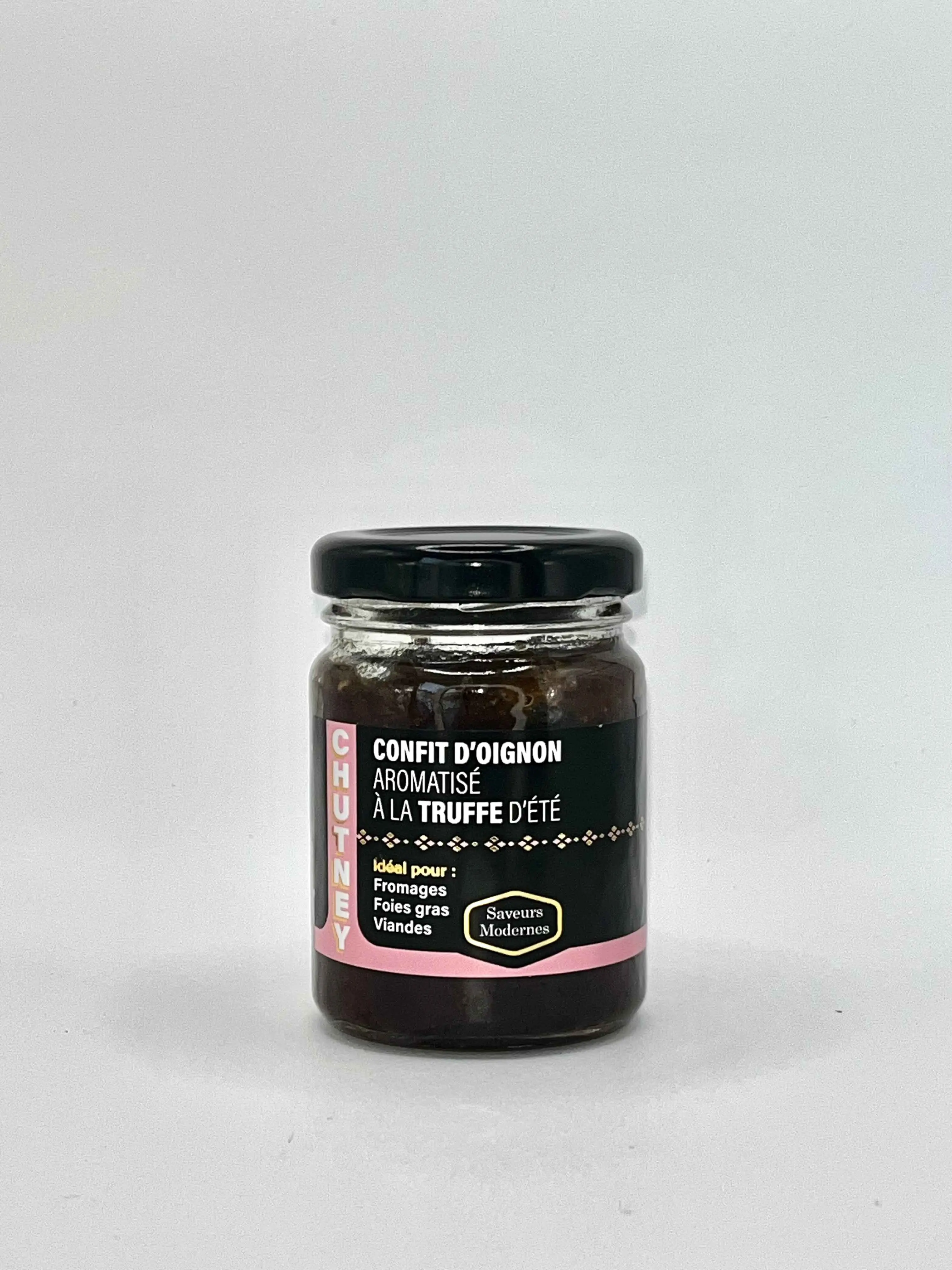 Cebolla confitada aromatizada con trufa de verano