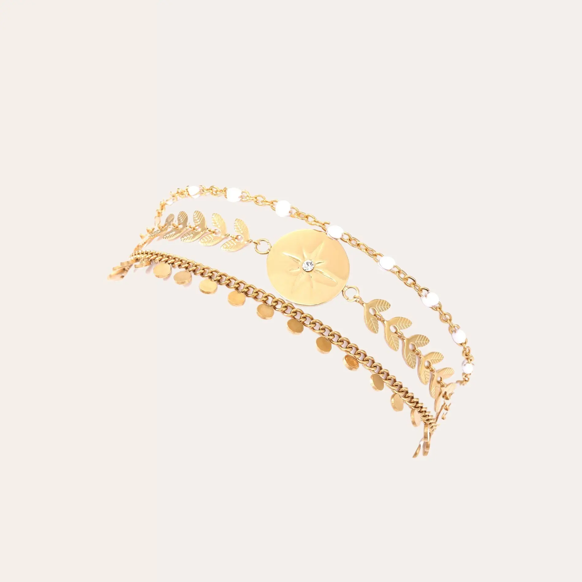 MUSTARD ENAMEL BRACELET
