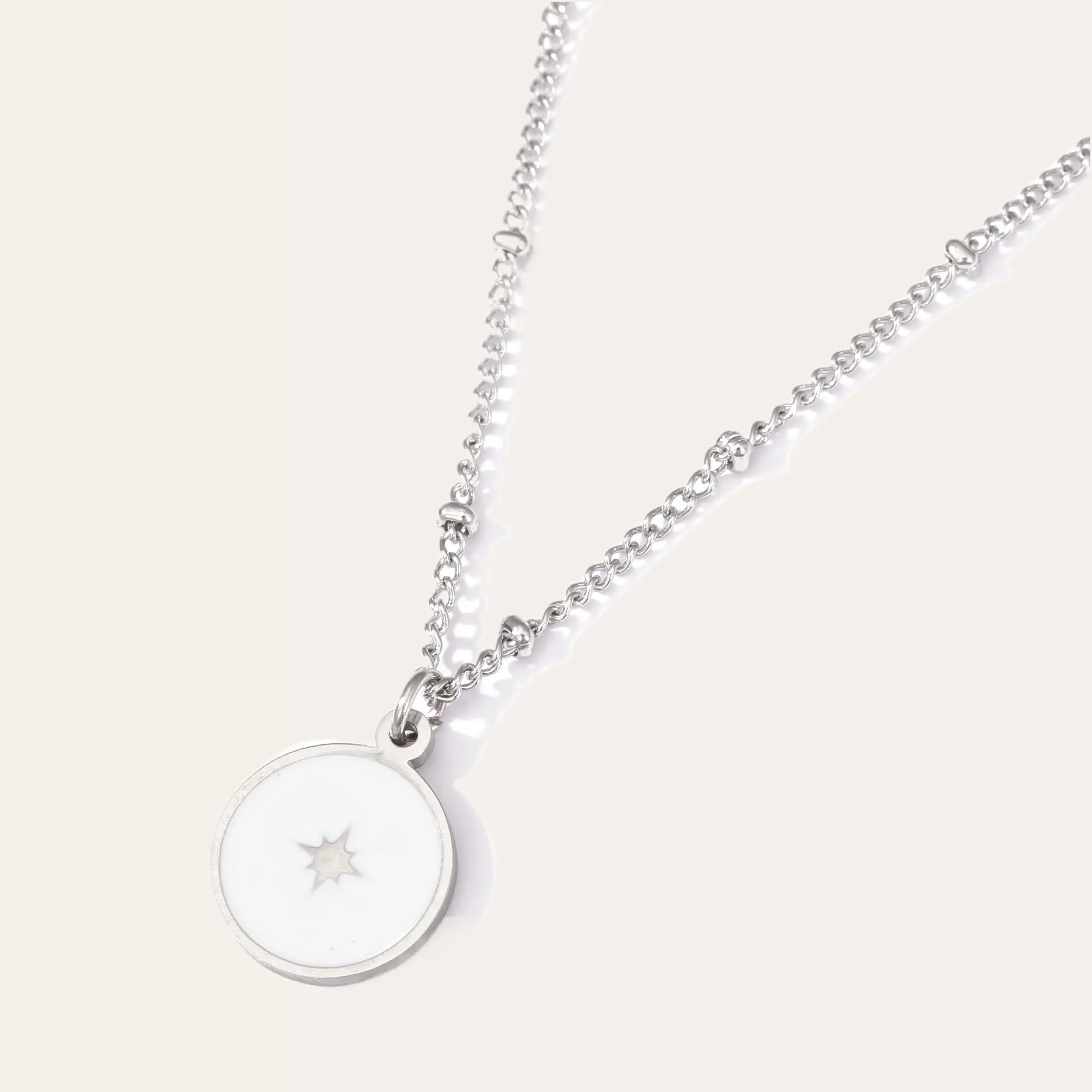 SILVER STAR NECKLACE