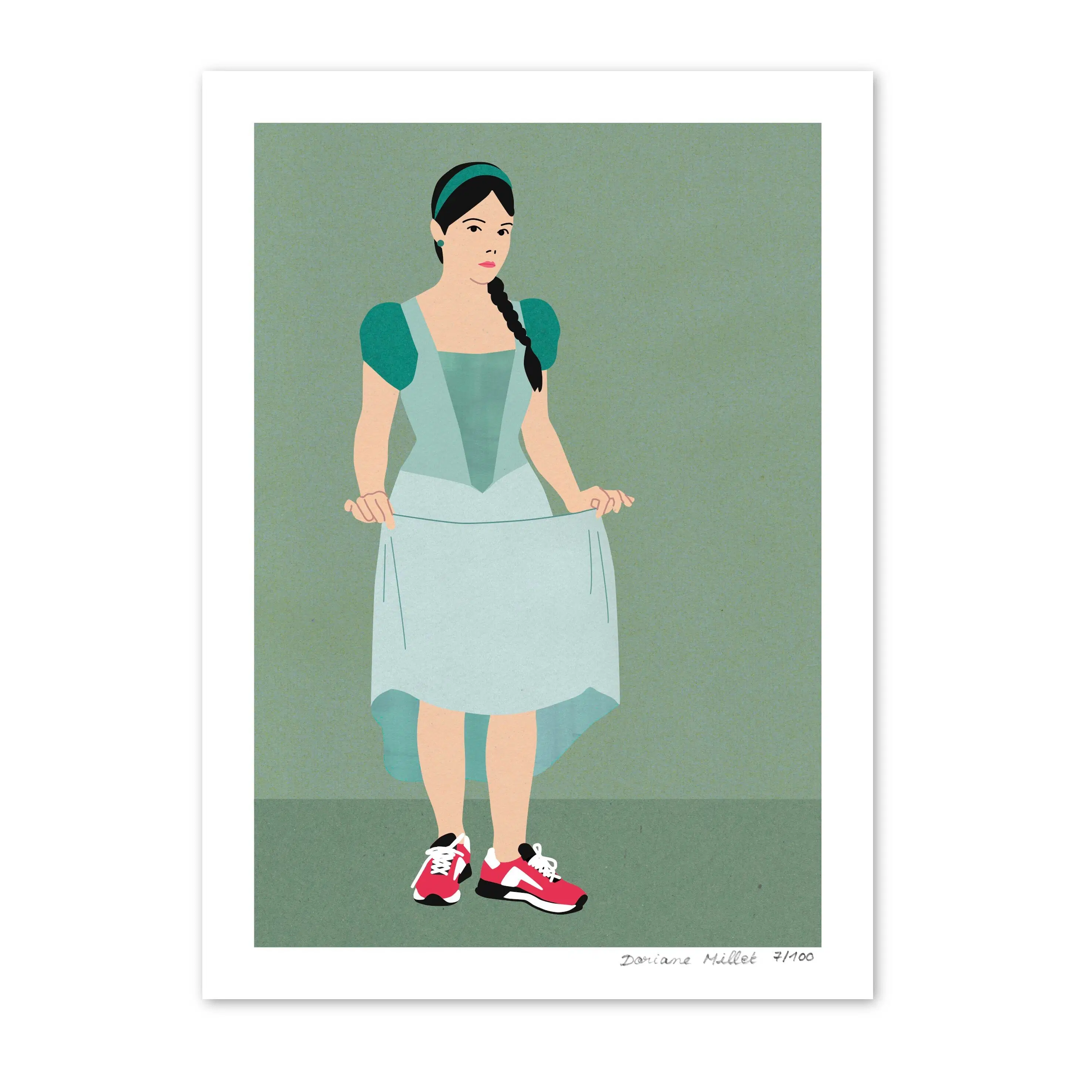 Feet on the ground | Fine art print 13x18 cm | Signed limited edition