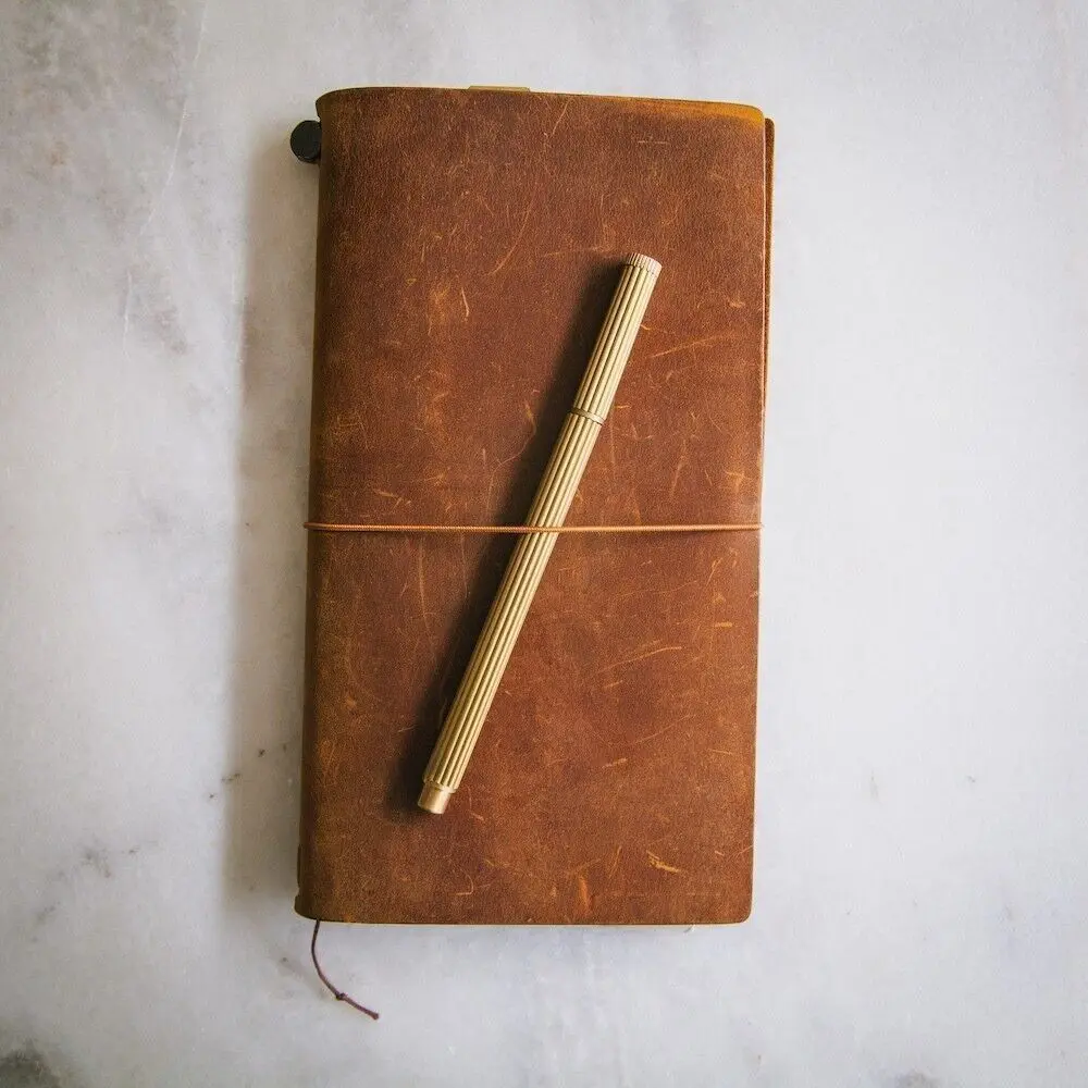 Brass Pen Striped | Ballpoint