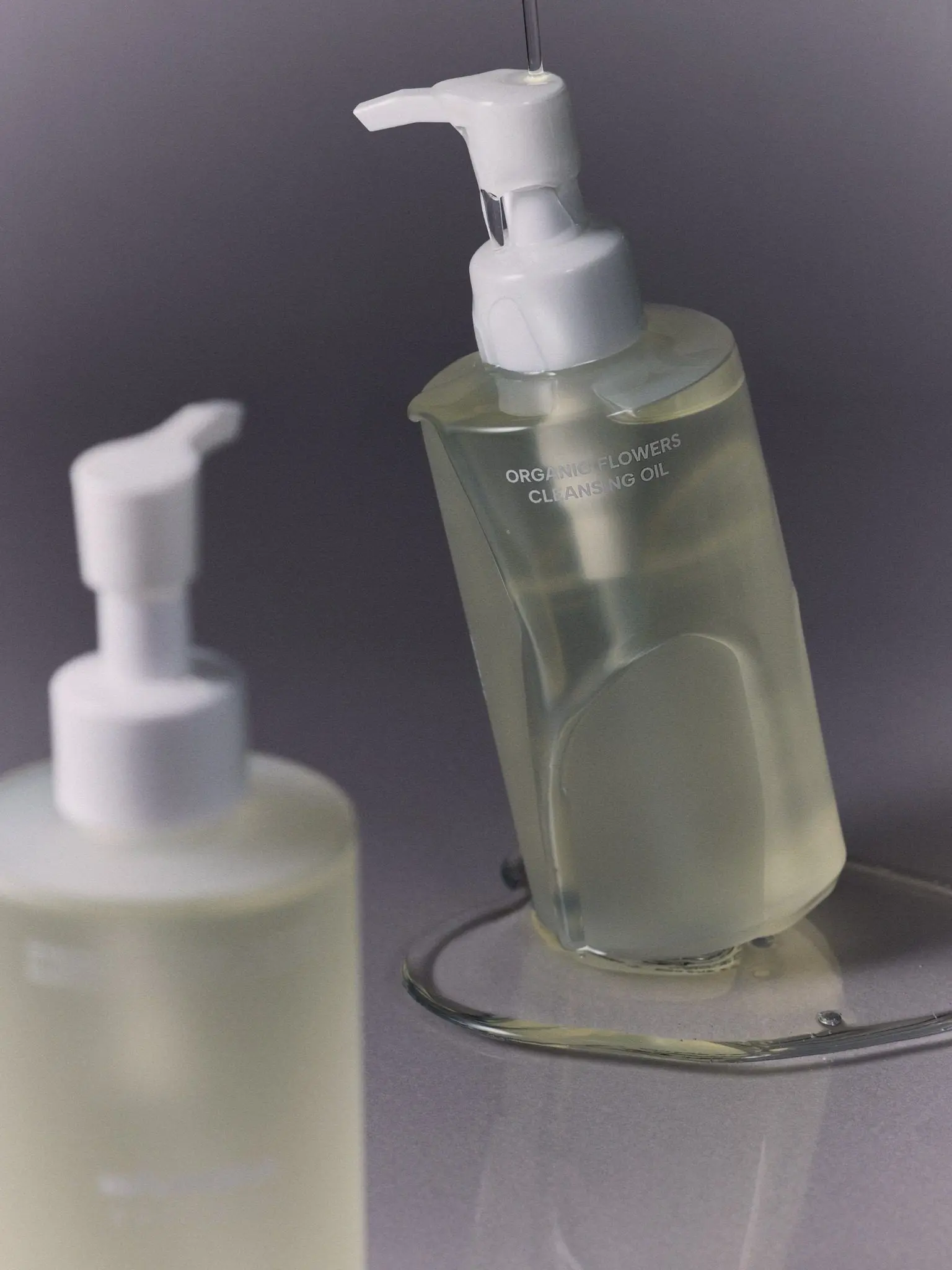 Olio detergente con fiori biologici fermentati