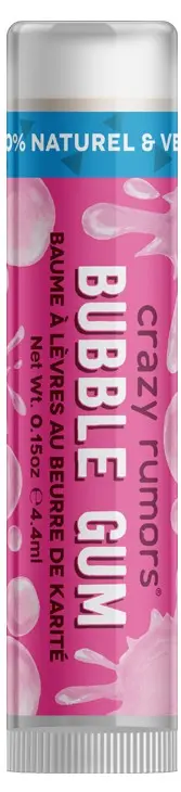 Bubble gum lip balm