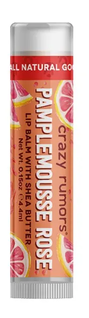 Pink grapefruit lip balm