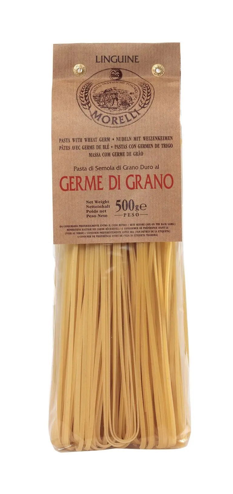 Pasta Linguine with artisanal Tuscan wheat germ g.500