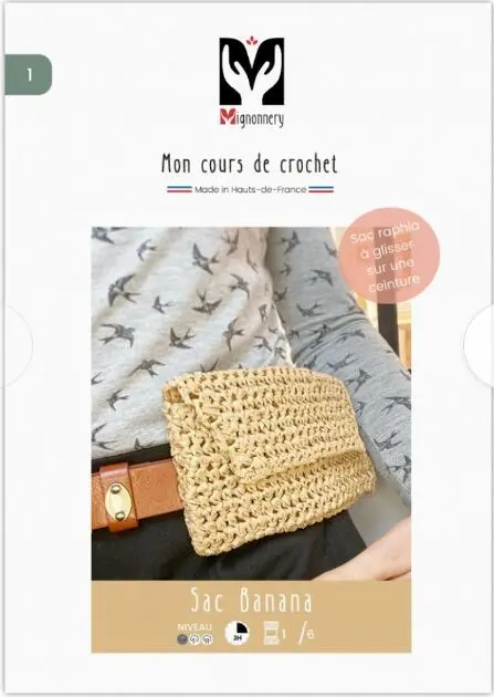 Easy crochet pattern Banana Bag