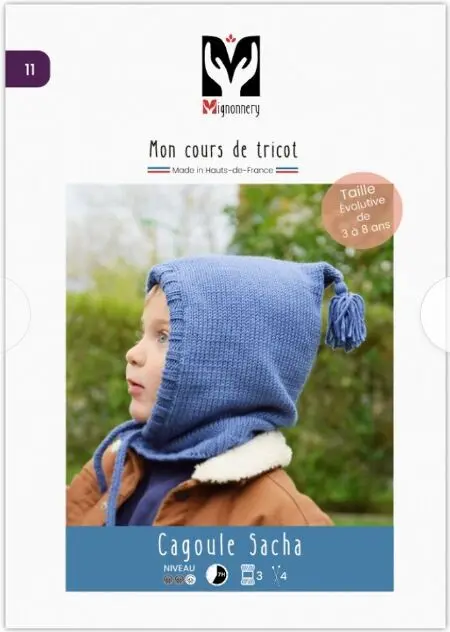 Easy knitting pattern Sacha children's balaclava