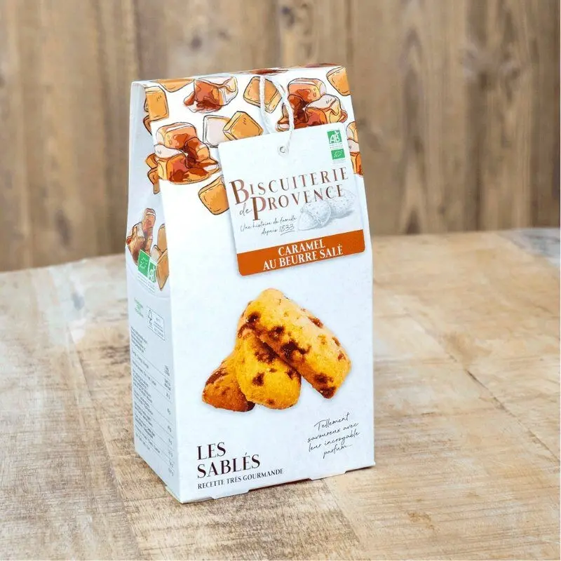 Organic Salted Butter Caramel Shortbread