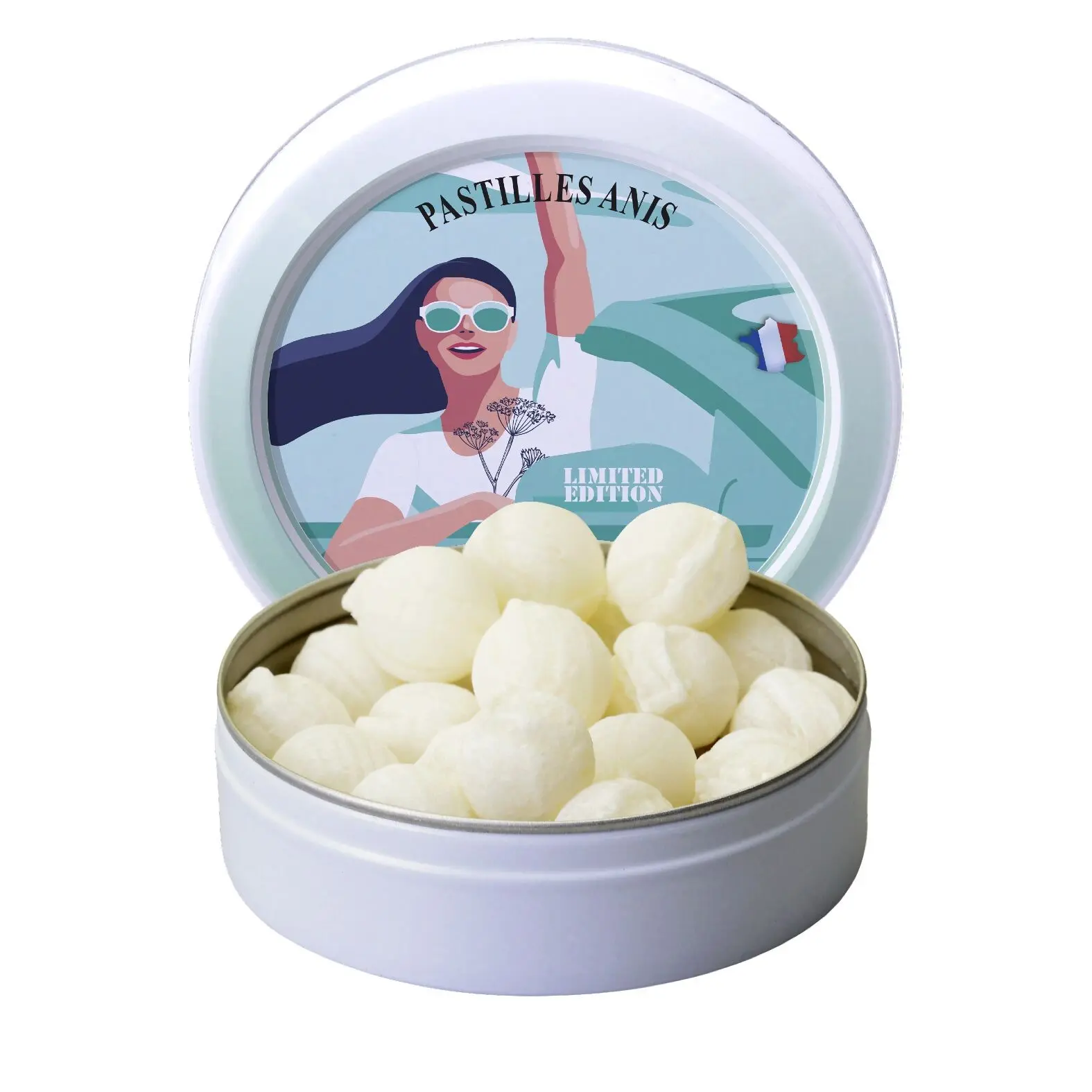 Bonbons Artisanaux | Saveur Anis Délice | Boite de 45g | Edition été 2025