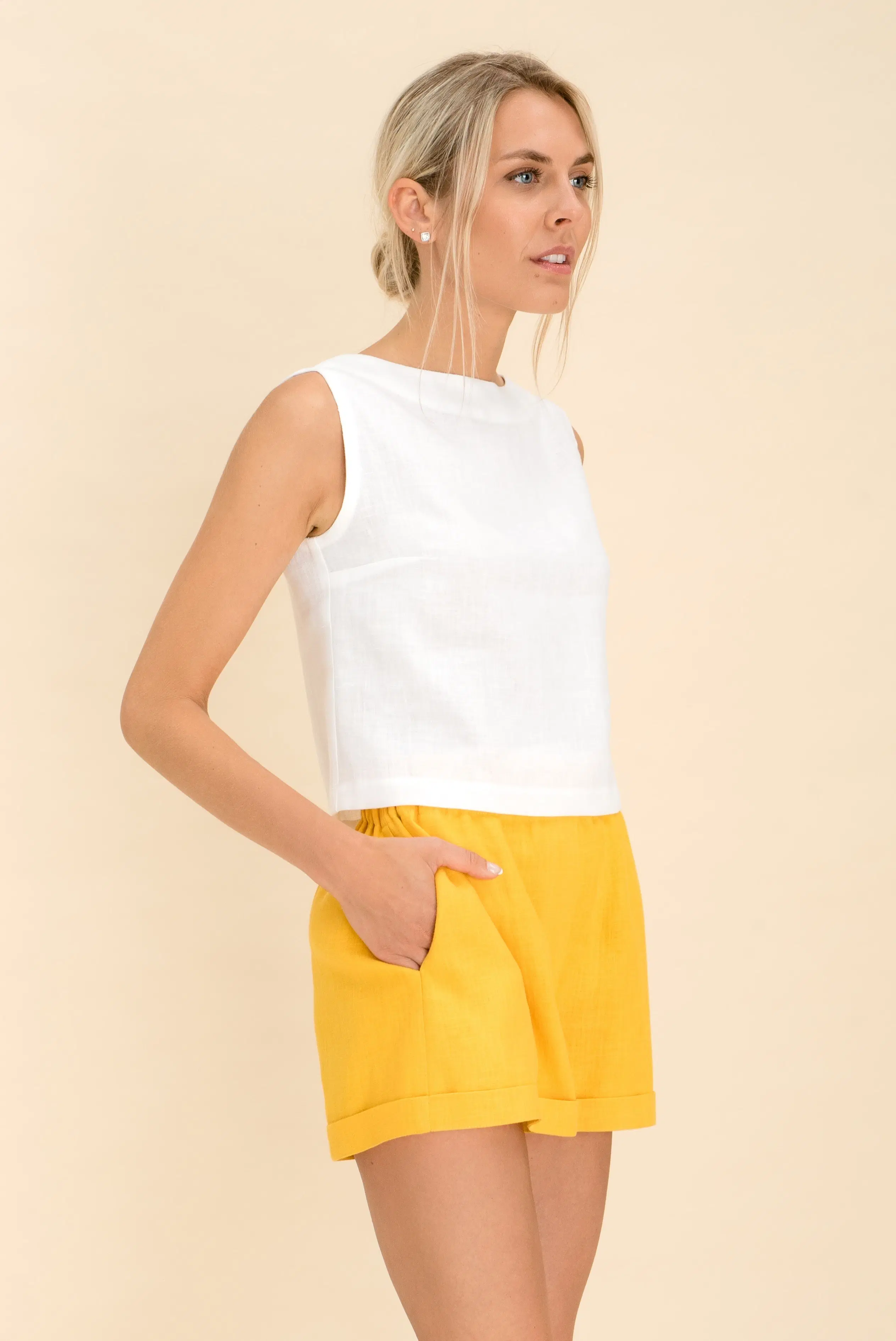 Linen Shorts