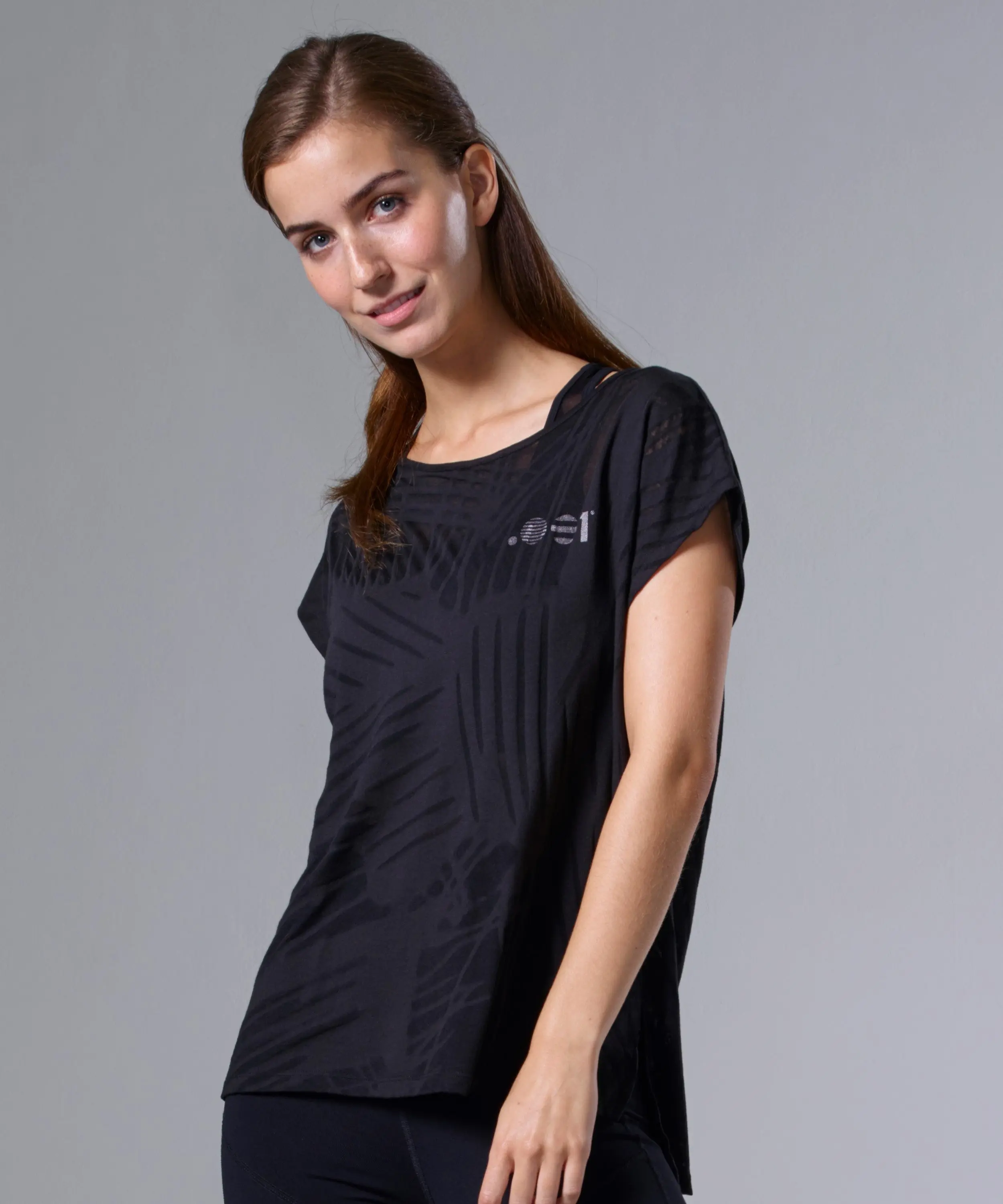 CAMISETA FLOW VIZ DEVORÉ MUJER