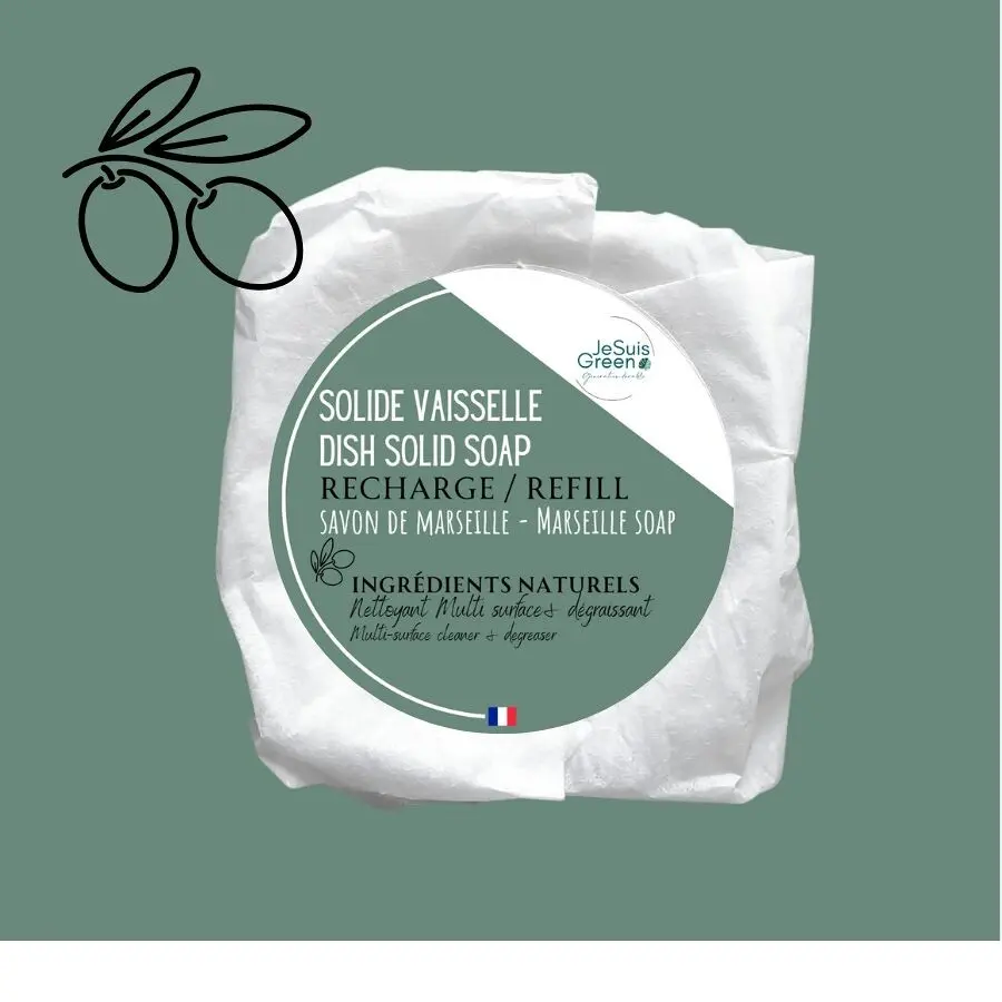 Solid Dishwashing - Dish Soap / Marseille Soap Refill without box