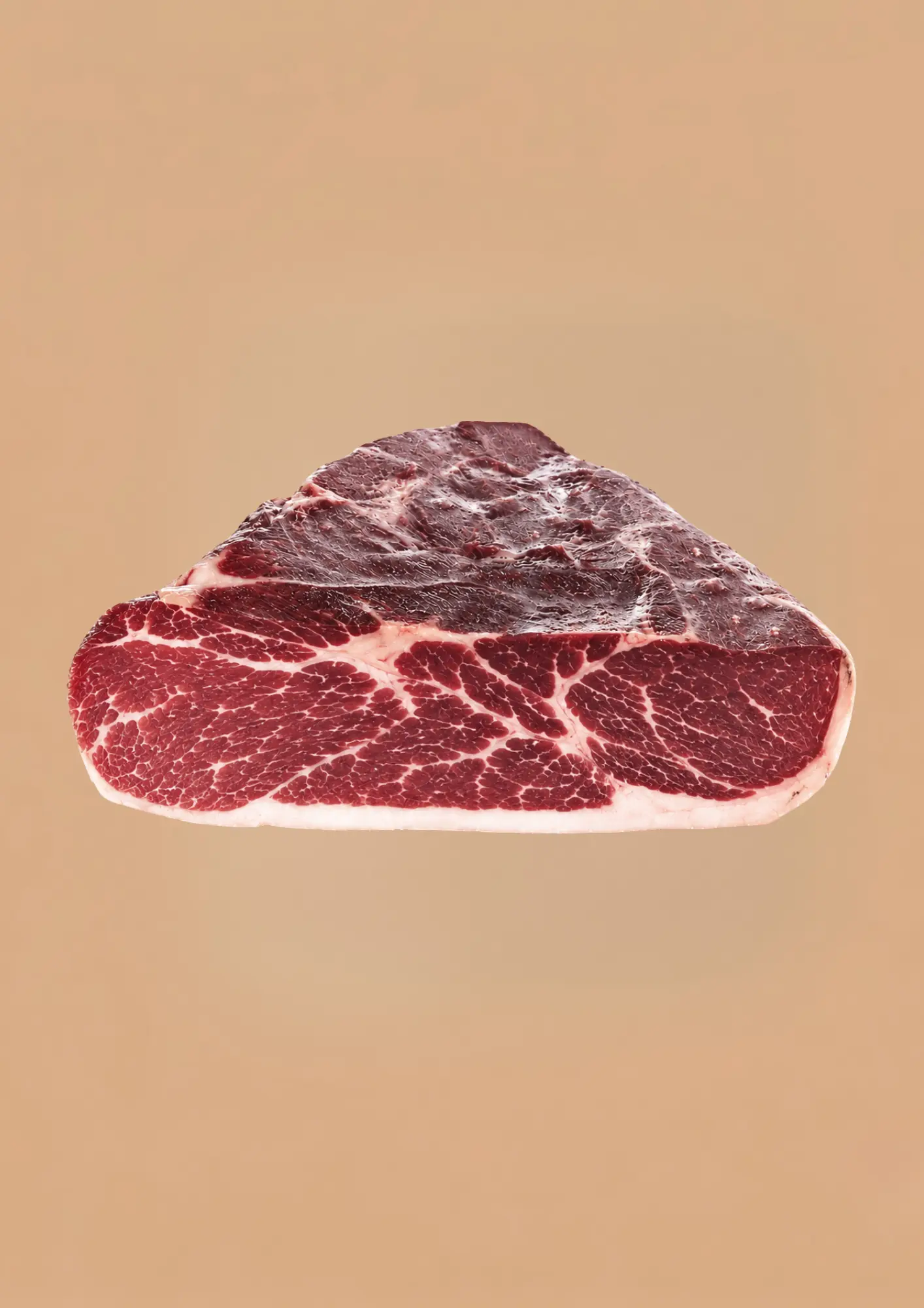 Half Iberian Bellota ham 100% Pata Negra, boneless - 3 kg format