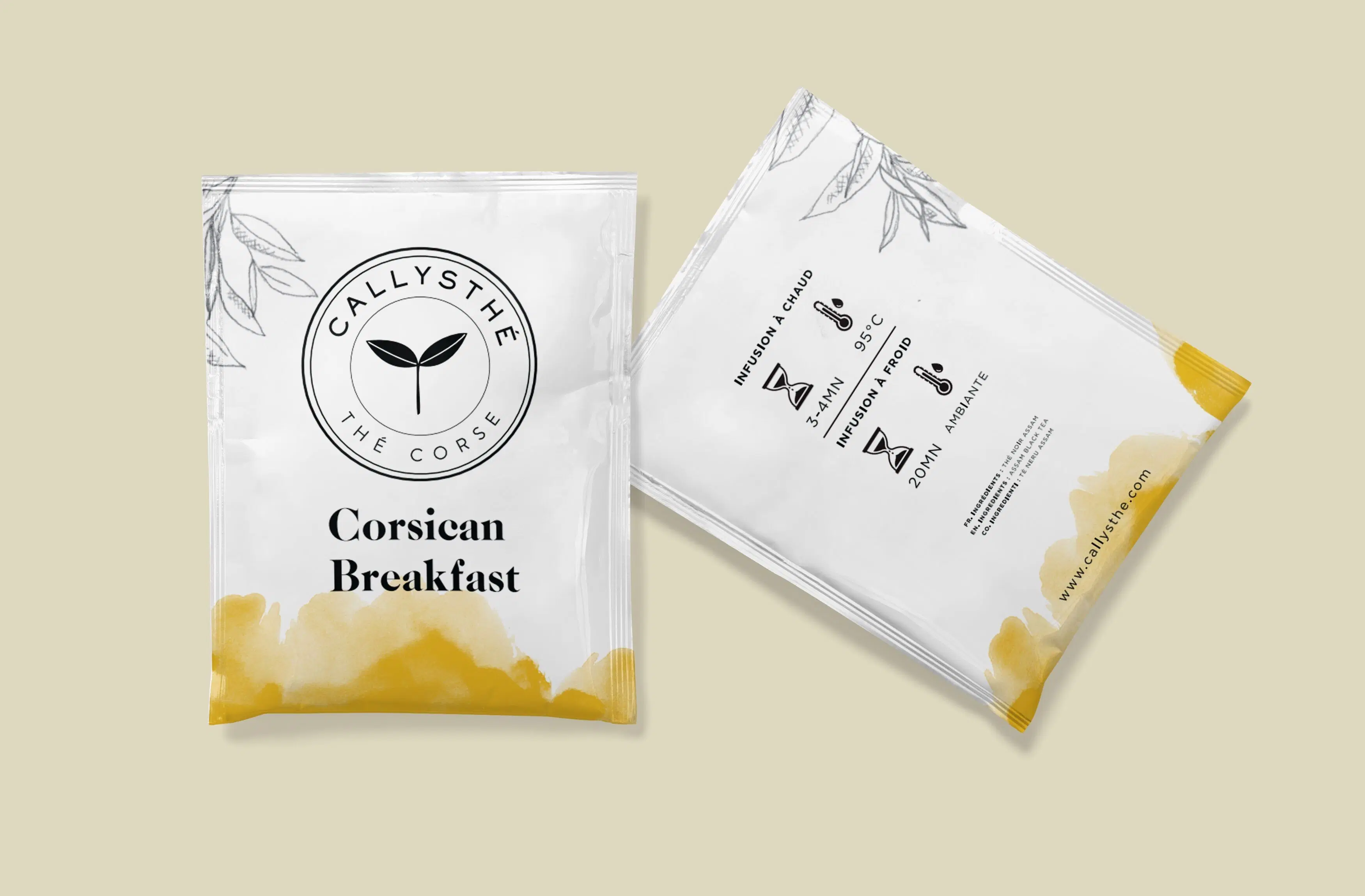 Desayuno corso - Caja de 20 sobres individuales