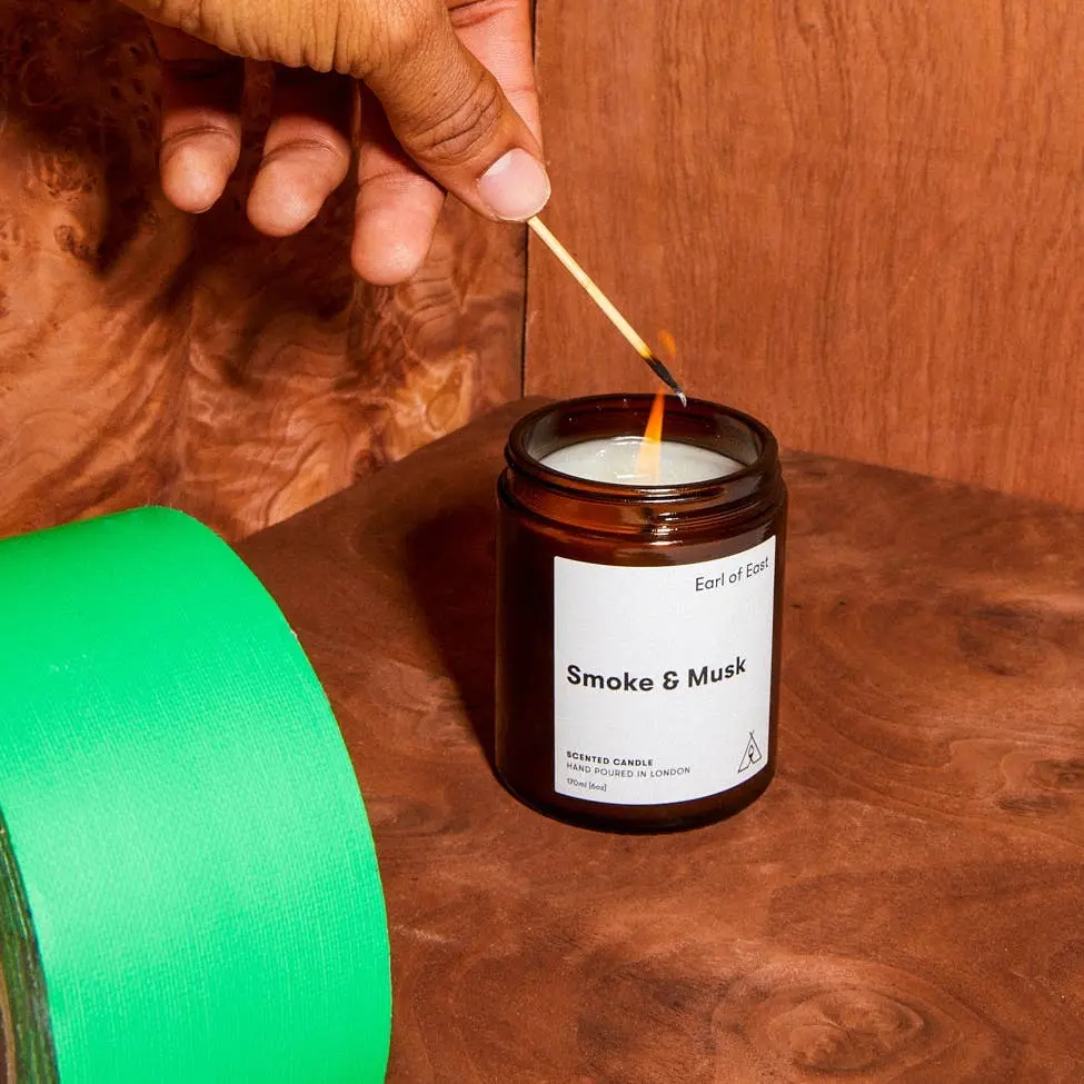 Smoke & Musk | Soy Wax Candle 170ml [6oz]