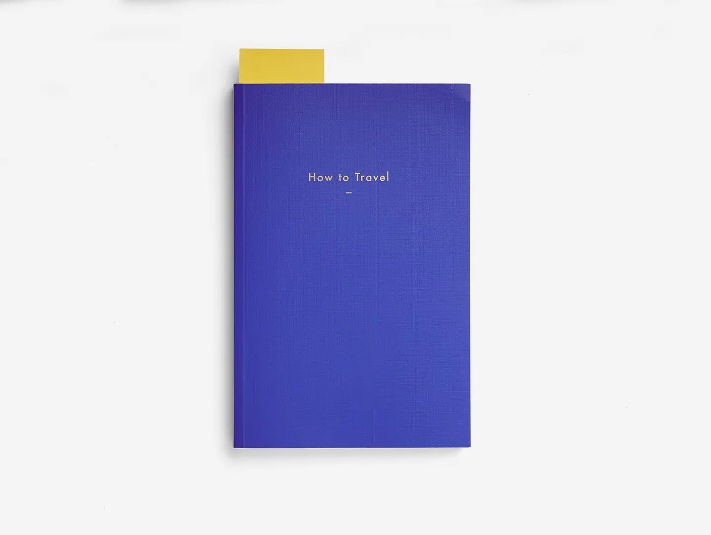 Libro Cómo Viajar, Regalo para Viajeros