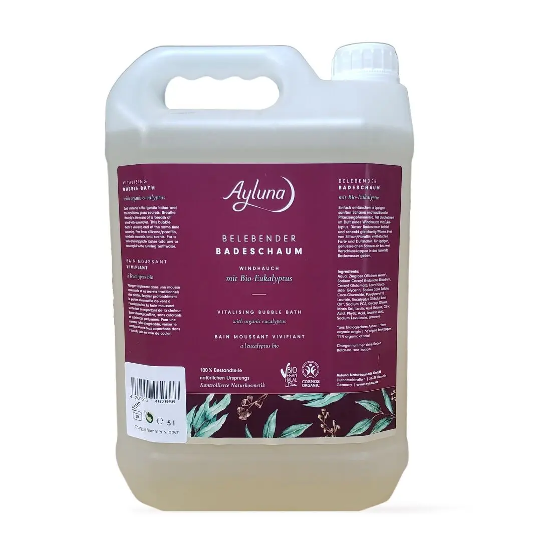 Invigorating bath foam Windhauch in 5l canister