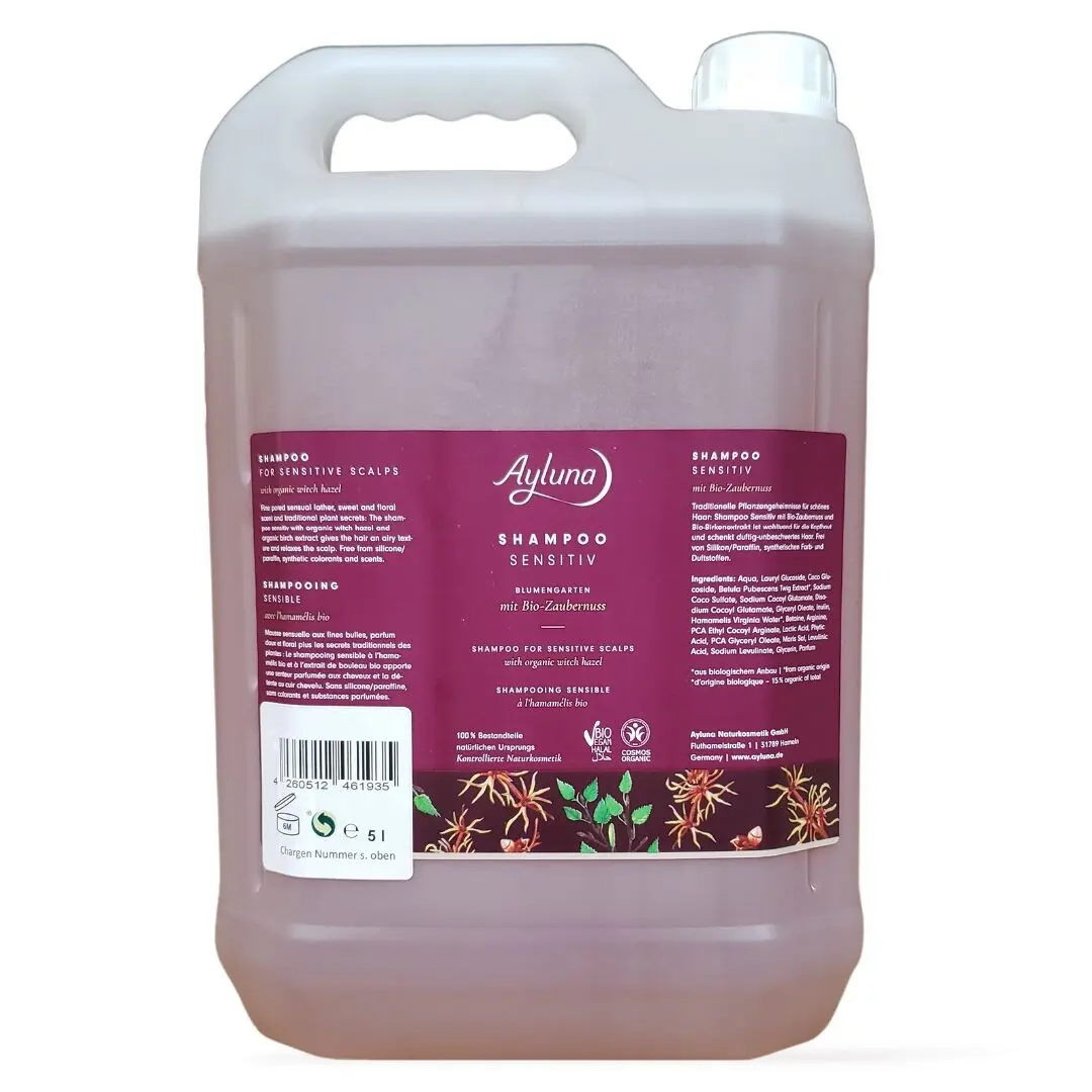Shampoo Sensitive Flower Garden in 5l canister